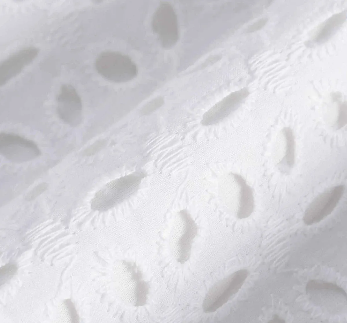 Girls Schifly Pinafore Dress - White