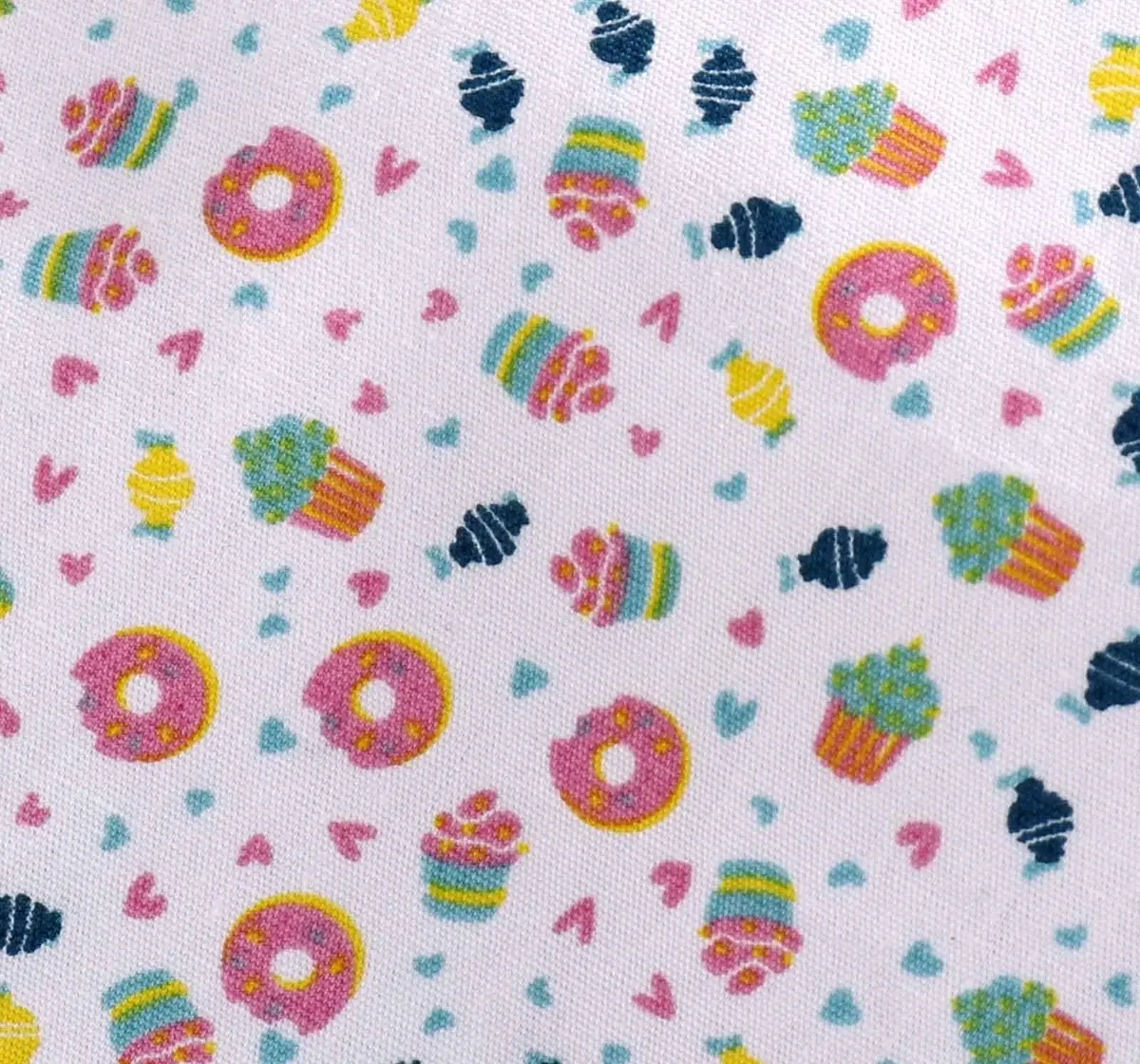 Girls Printed Crop Top - Multi