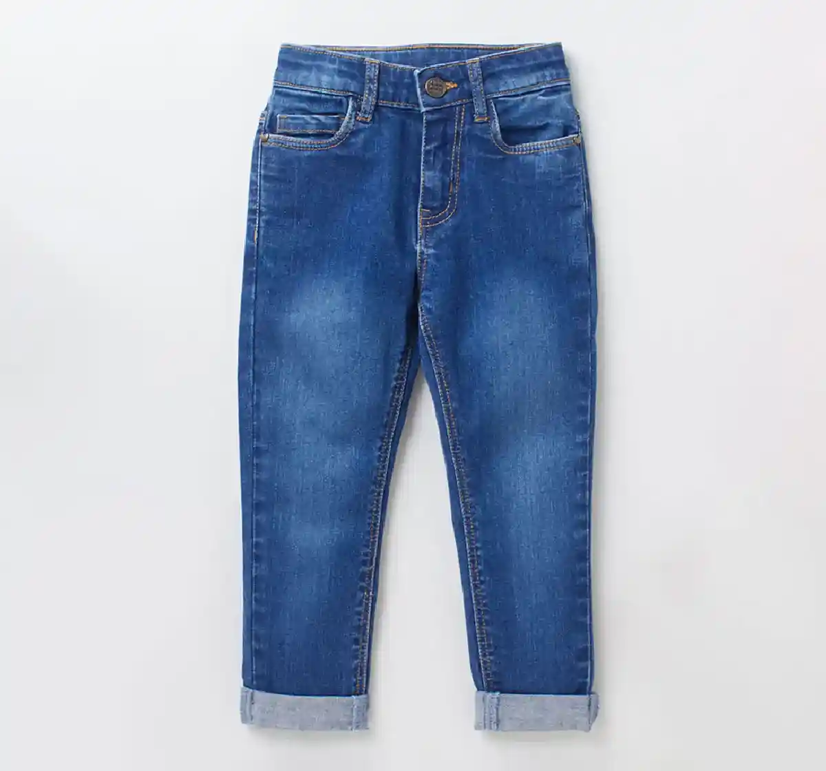 Boys Stretch Denim Boys Jeans - Dark Blue