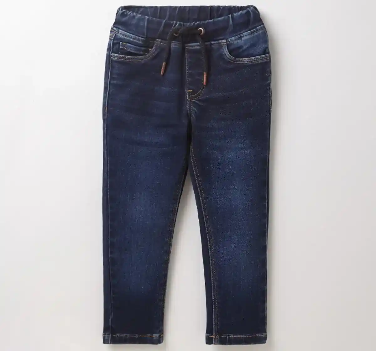 Stretch Denim Boys Jeans - Dark Blue