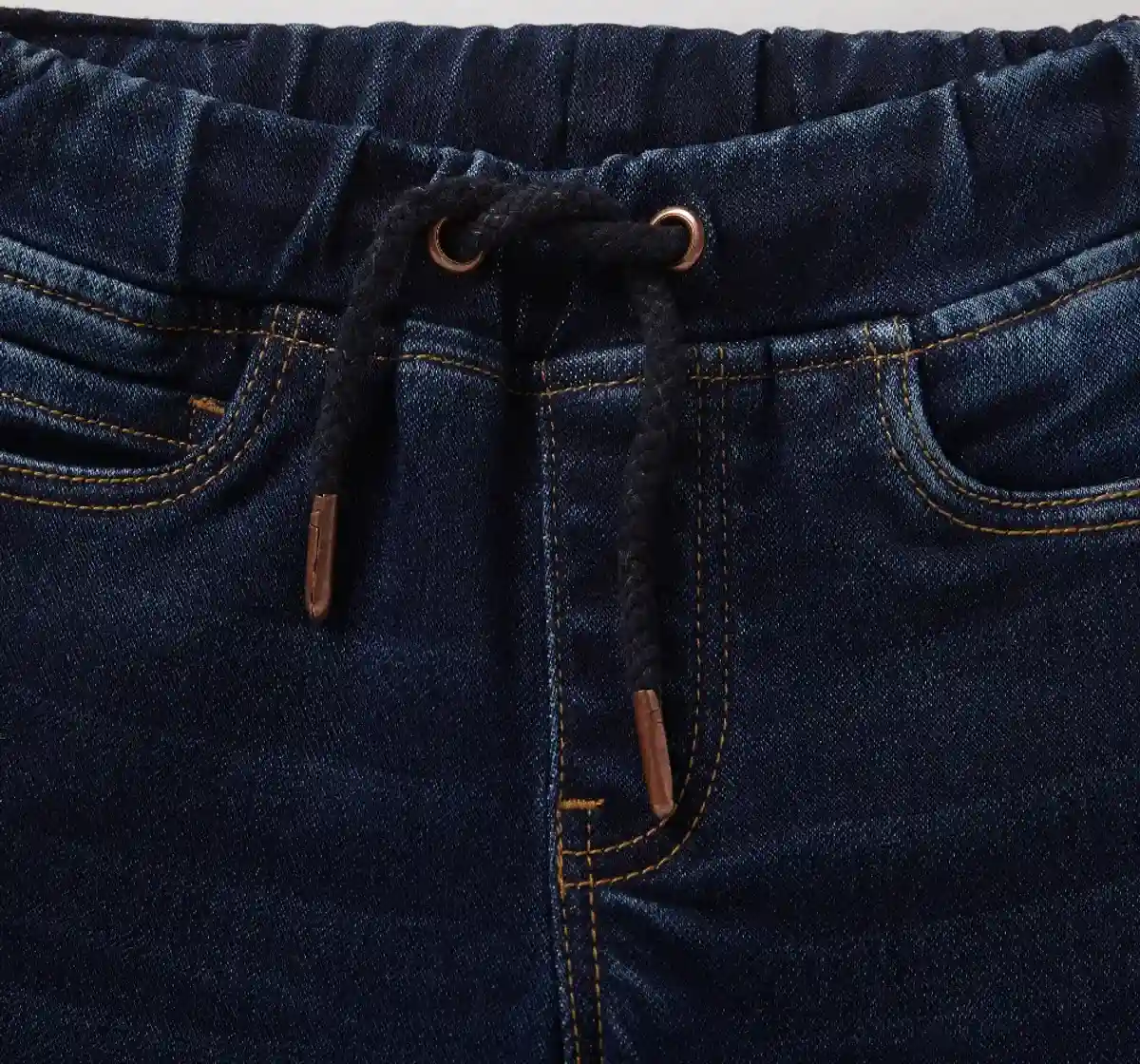 Stretch Denim Boys Jeans - Dark Blue