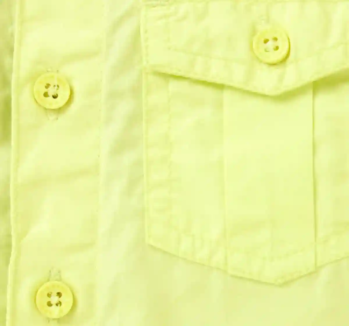 Boys Half Sleeved Solid Shirt - Yellow