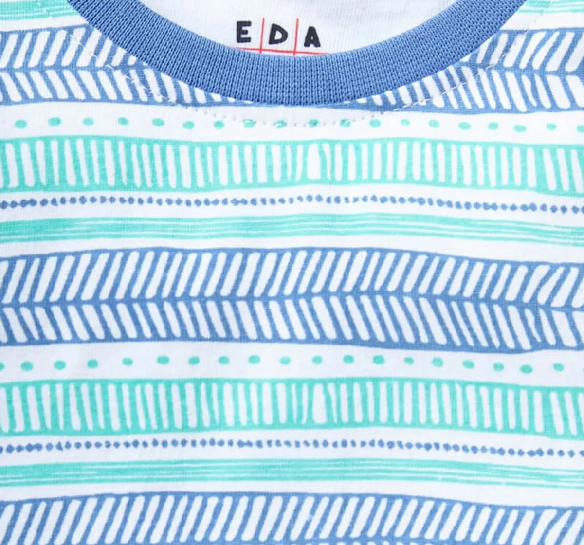 Boys Half Sleeves Printed Tee - Blue