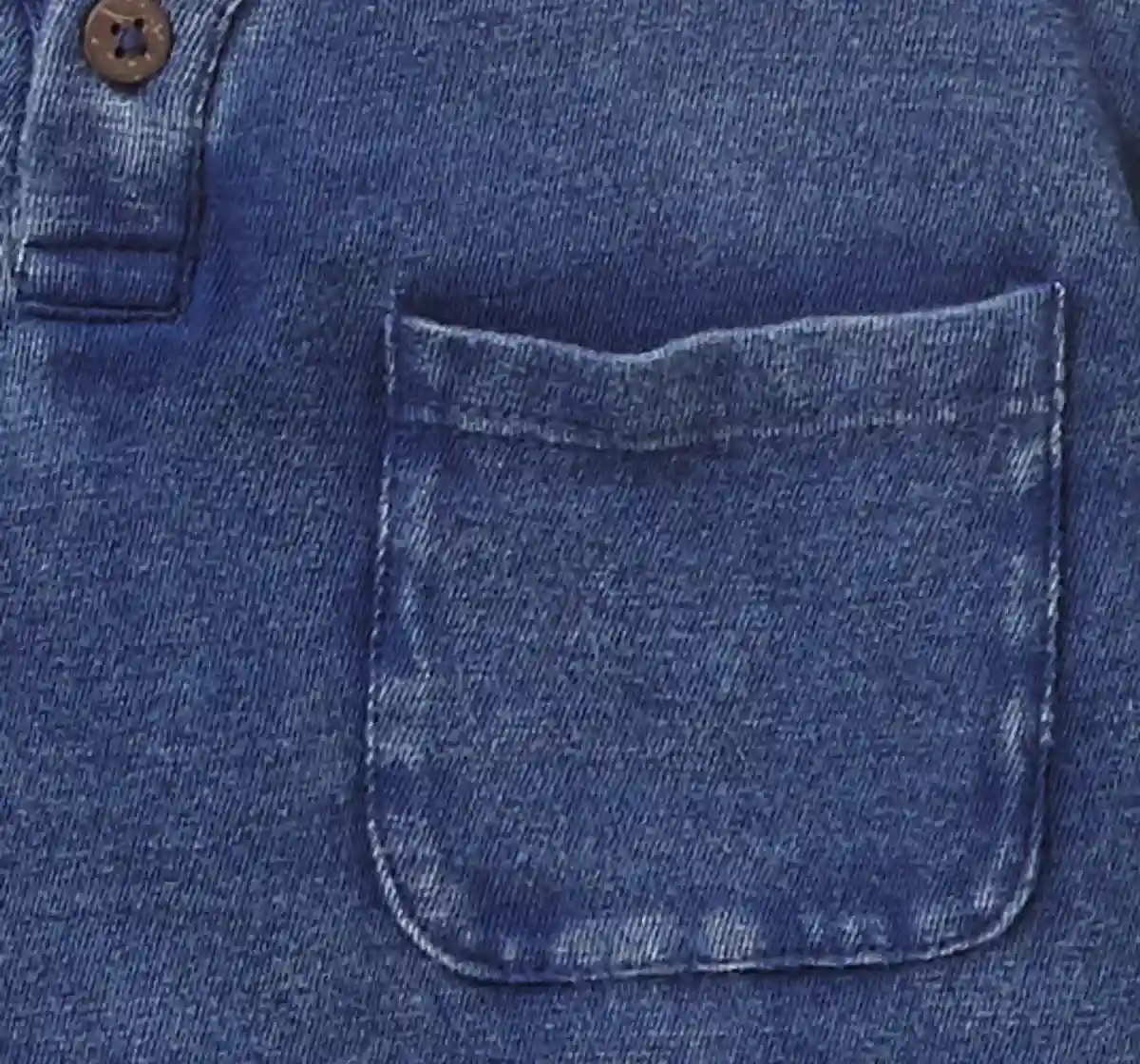Boys Indigo Washed Tee - Indigo