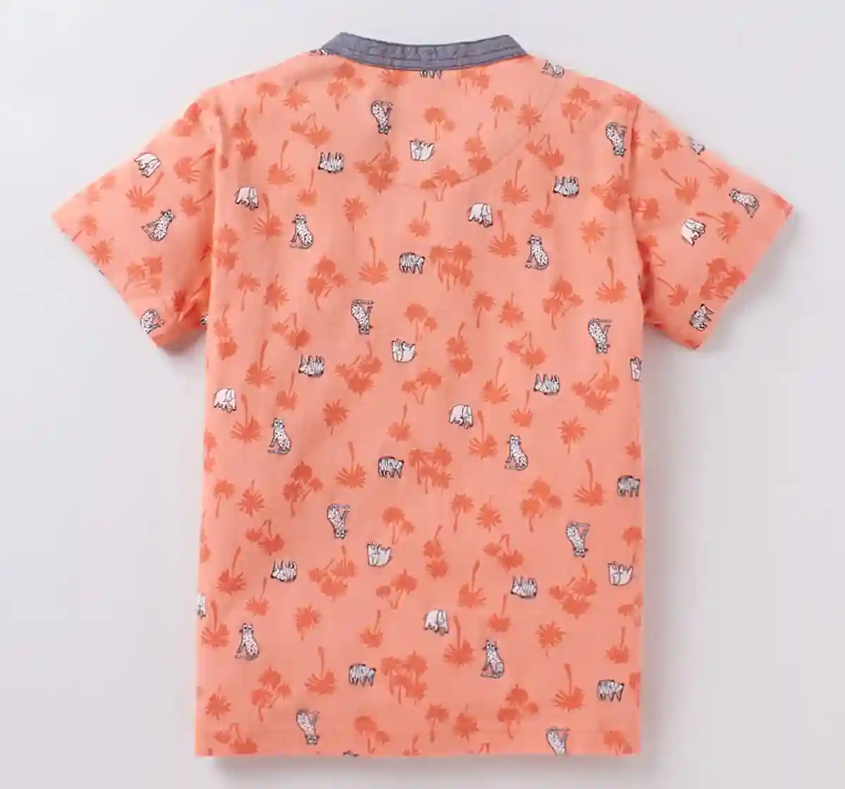 Boys All Over Print Tee - Orange