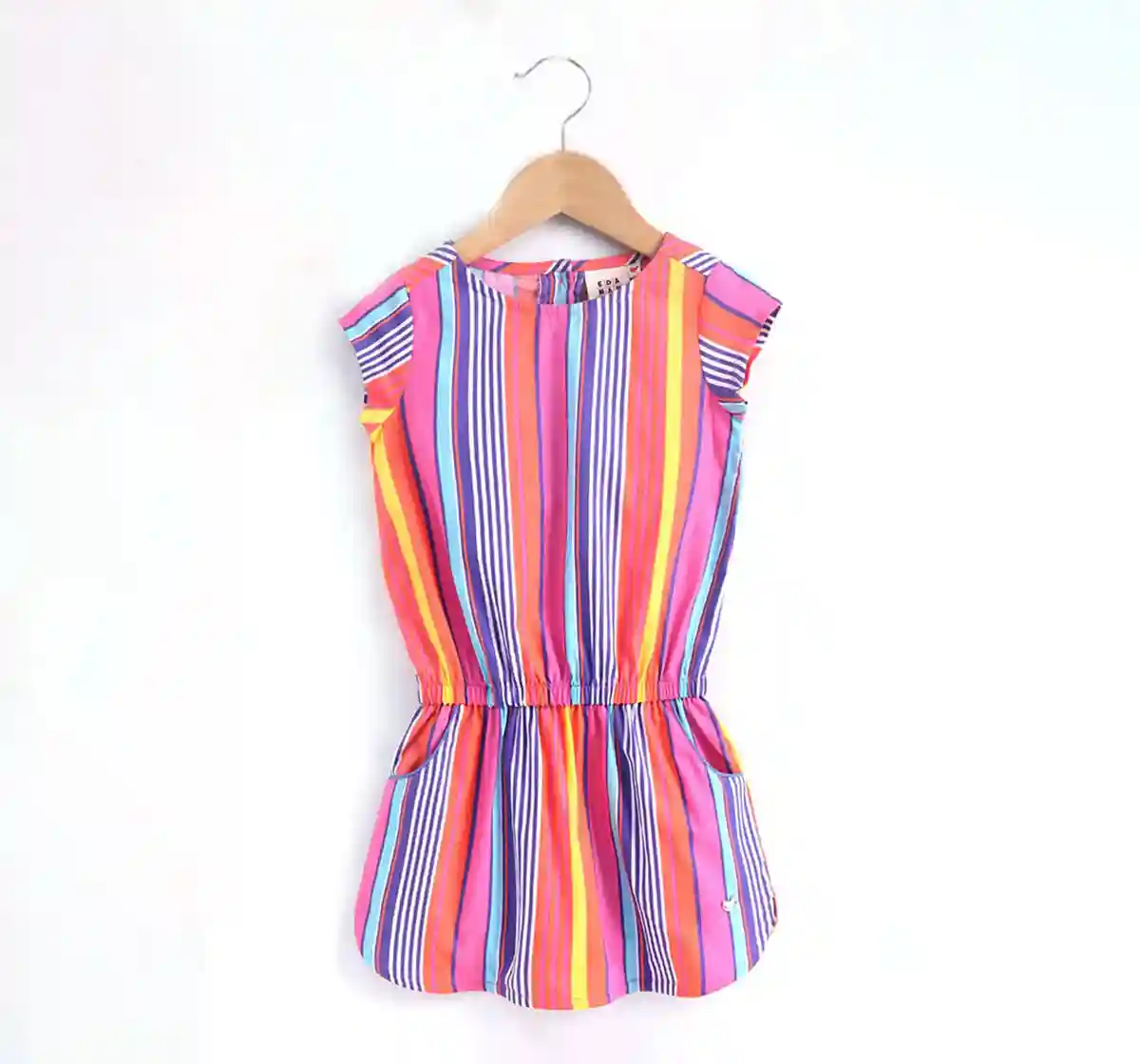 Striped Low Waist Dress