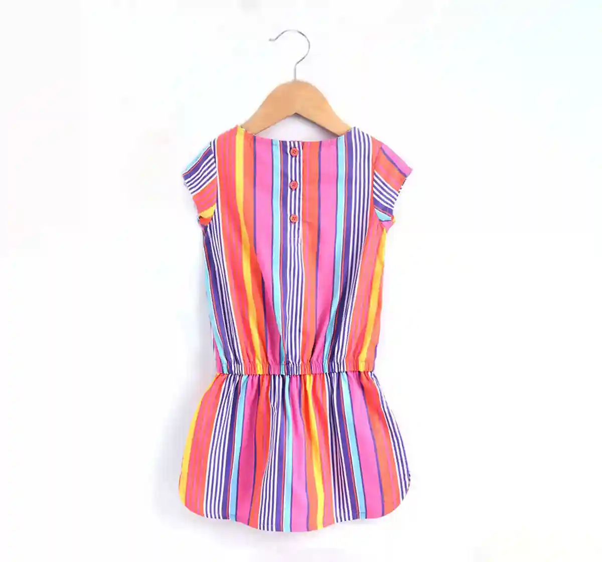 Striped Low Waist Dress