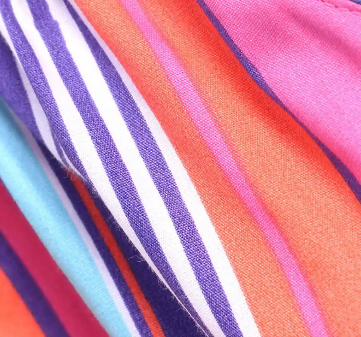 Striped Low Waist Dress