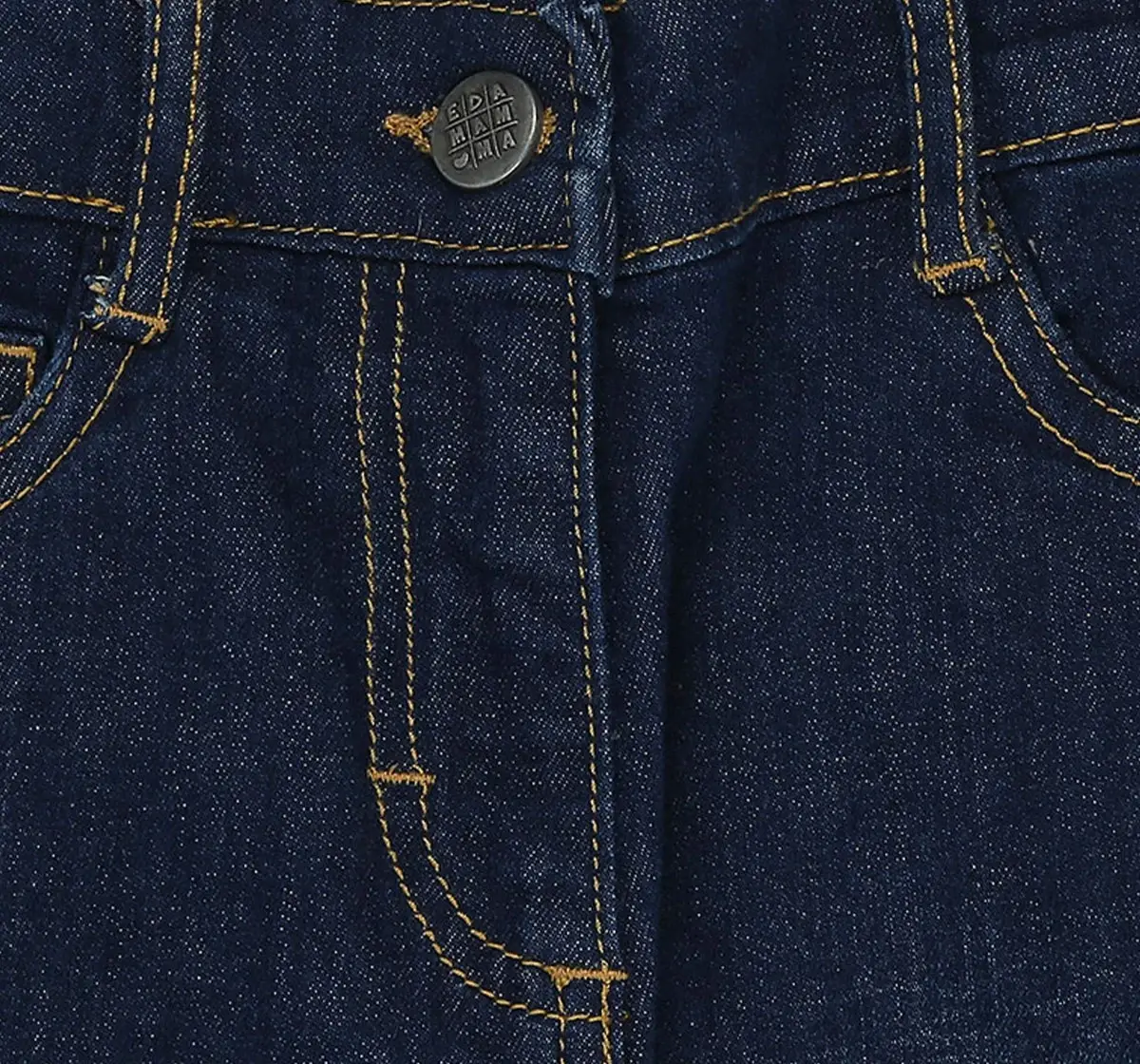 Girls Stretch Denim Girls Jeans - Dark Blue