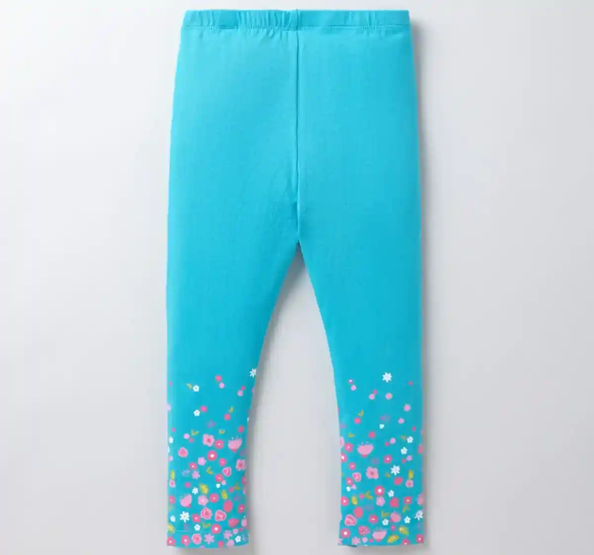 Boys Stretch Knit Denim Boys Shorts - Light Blue