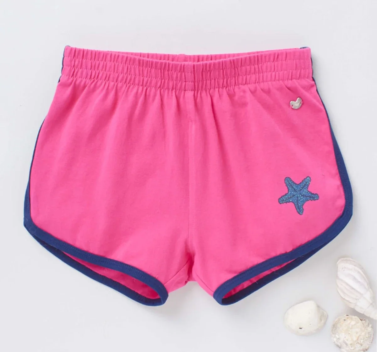 Girls Printed Ruffle Skort - Blue