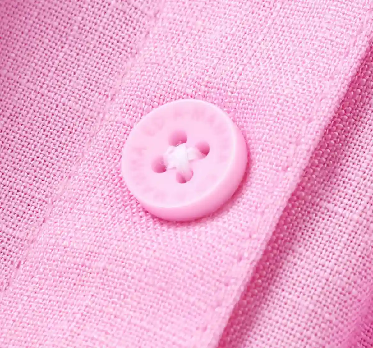 Girls Solid Peasant Top Pink