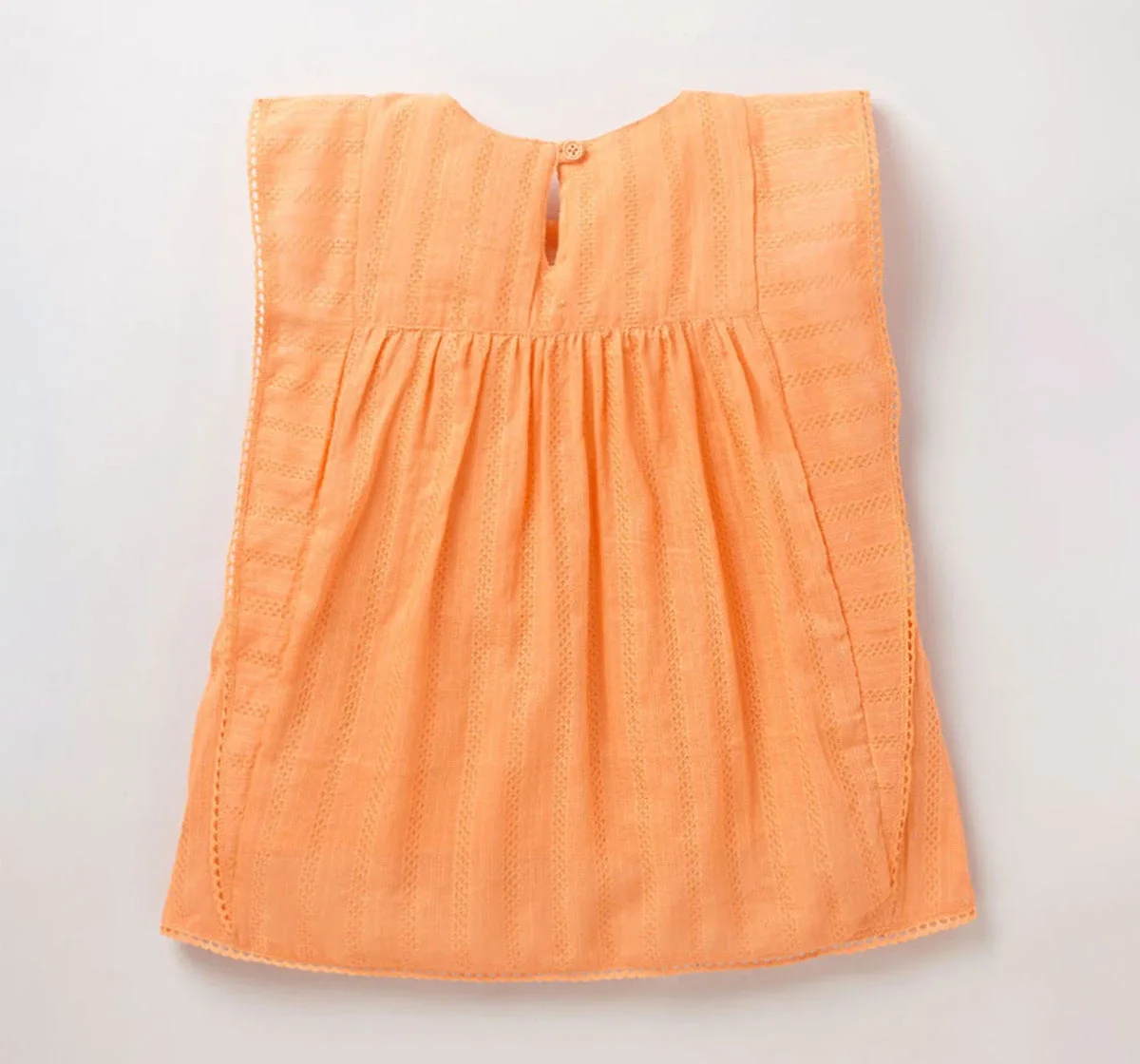 Girls Kaftan Top - Orange