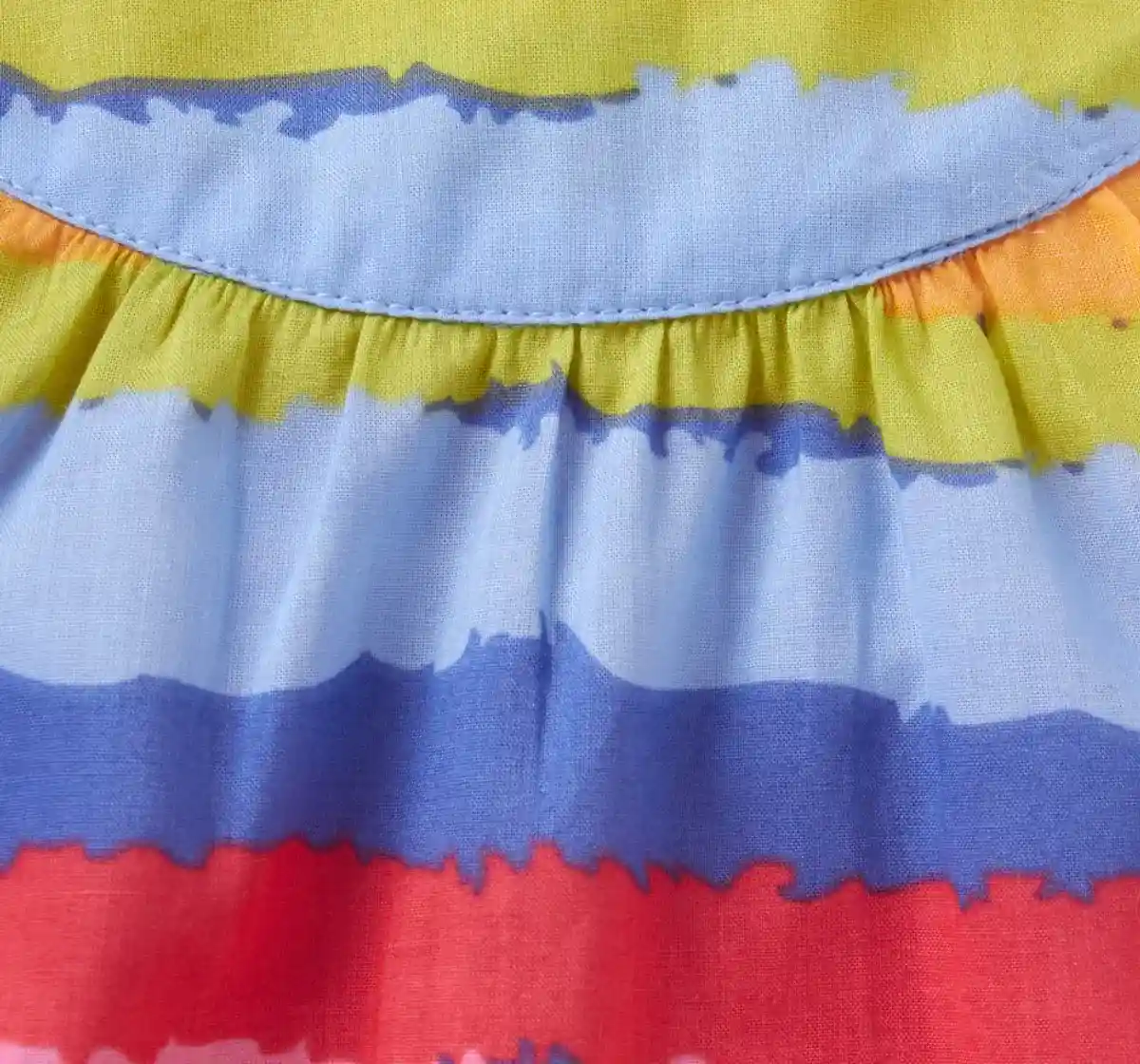 Girls Sleeveless Incut Top - Multi