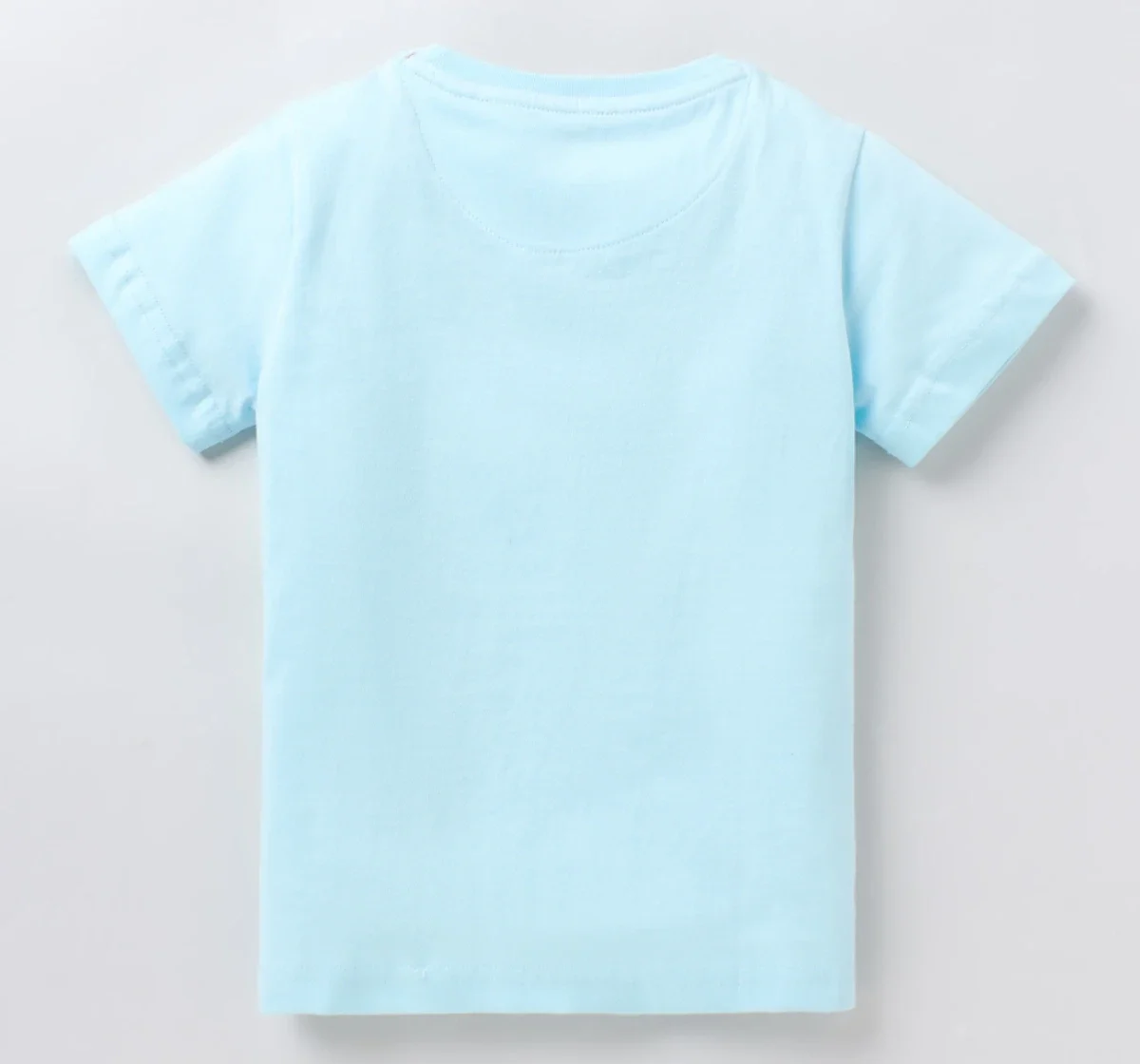 Printed T-Shirt- Blue