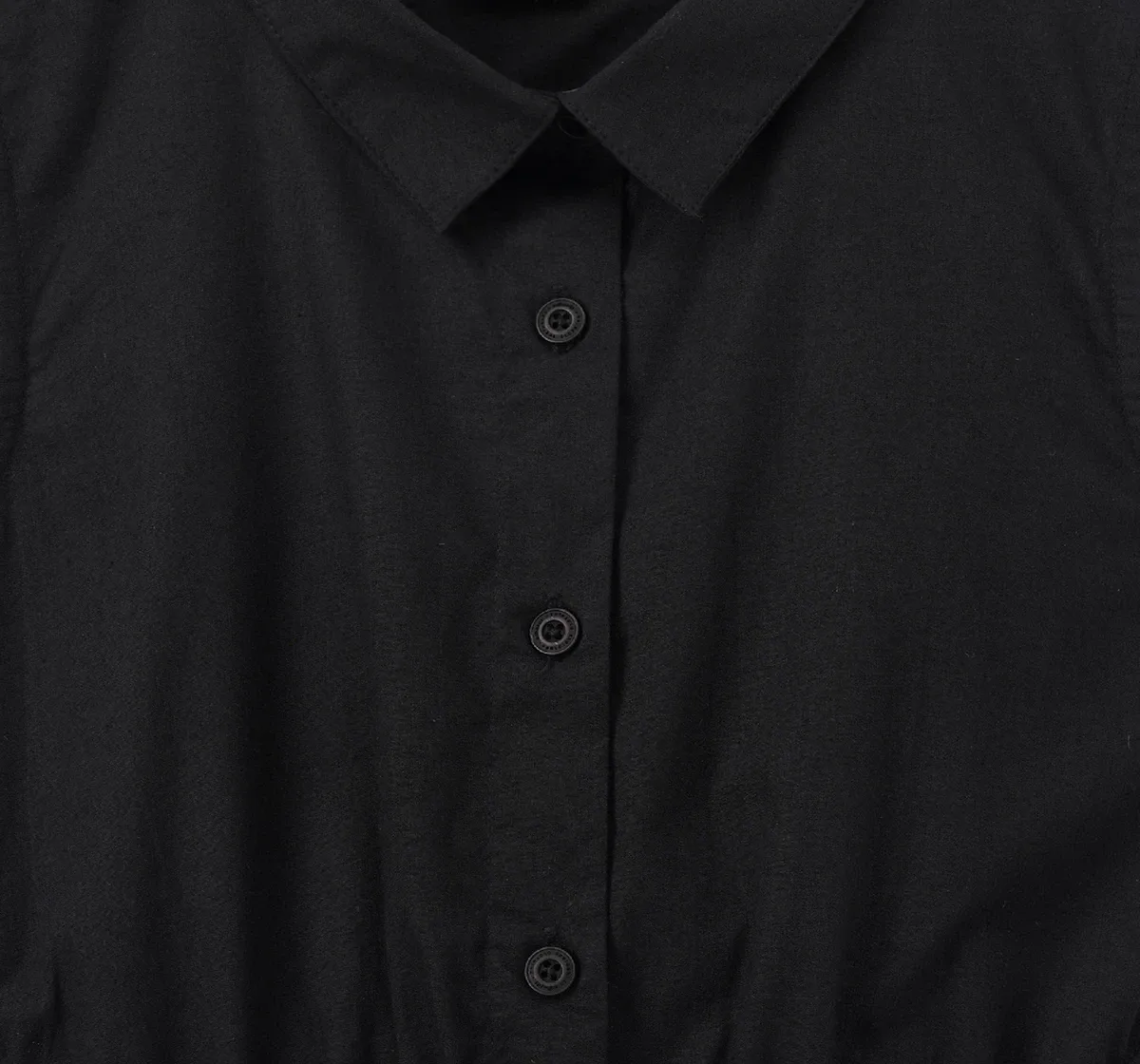 Girls Black Cut Out Dress