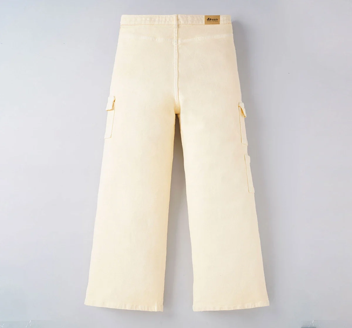Girls Cargo Pants- Yellow