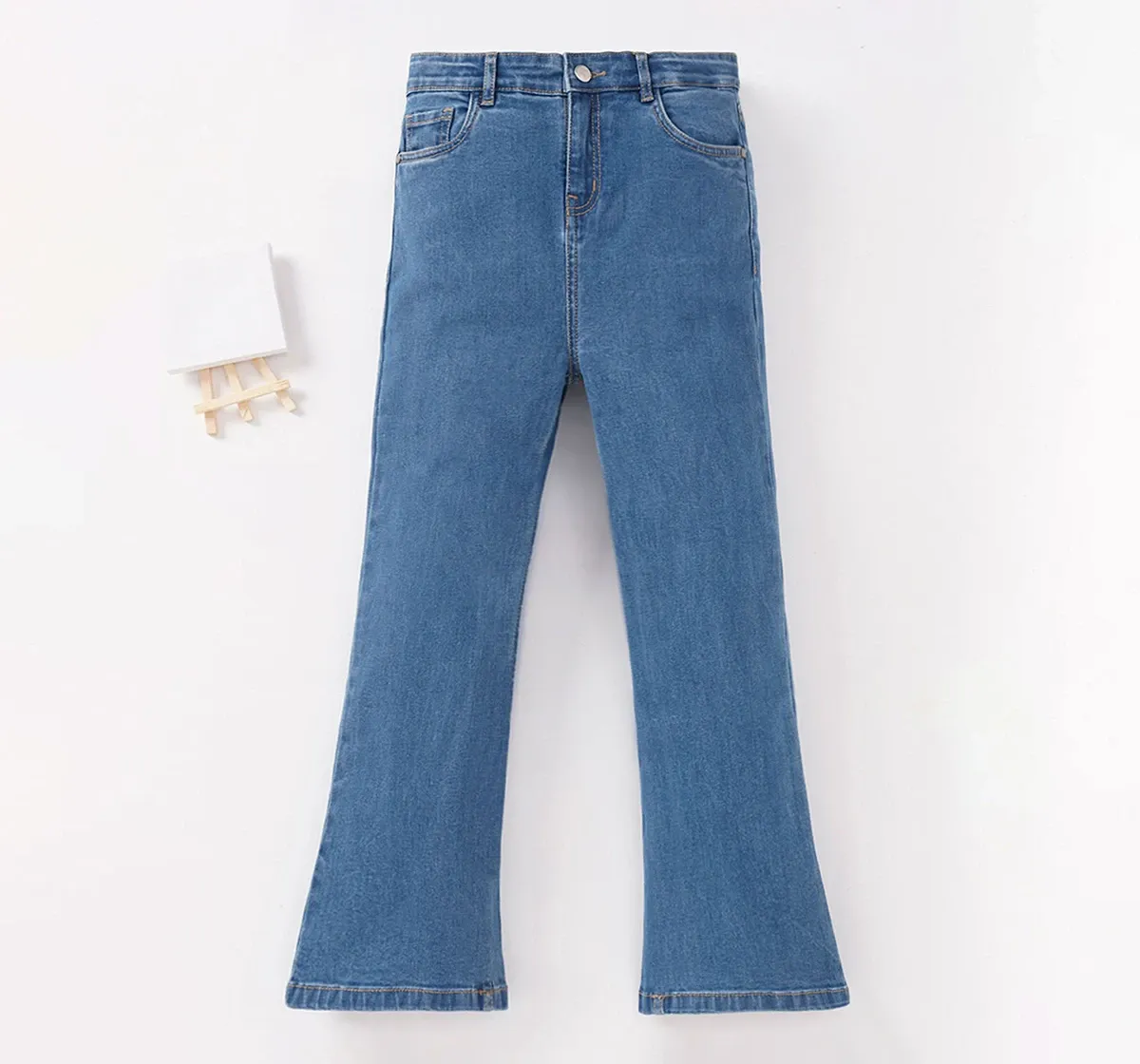 Girls Bell Bottom Jeans