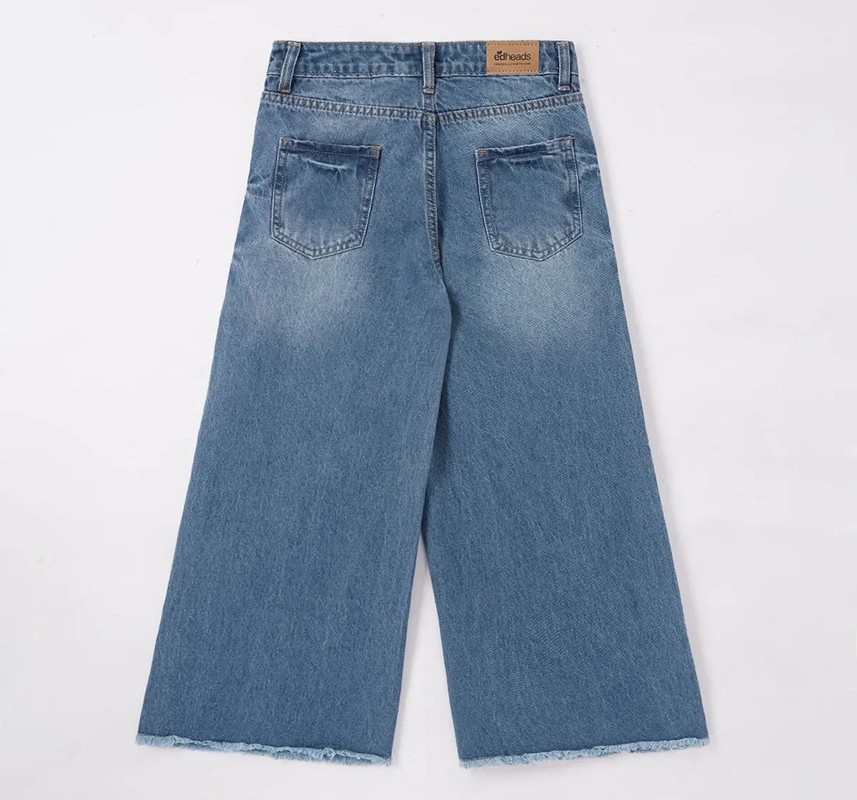 Girls Wide Leg Jeans