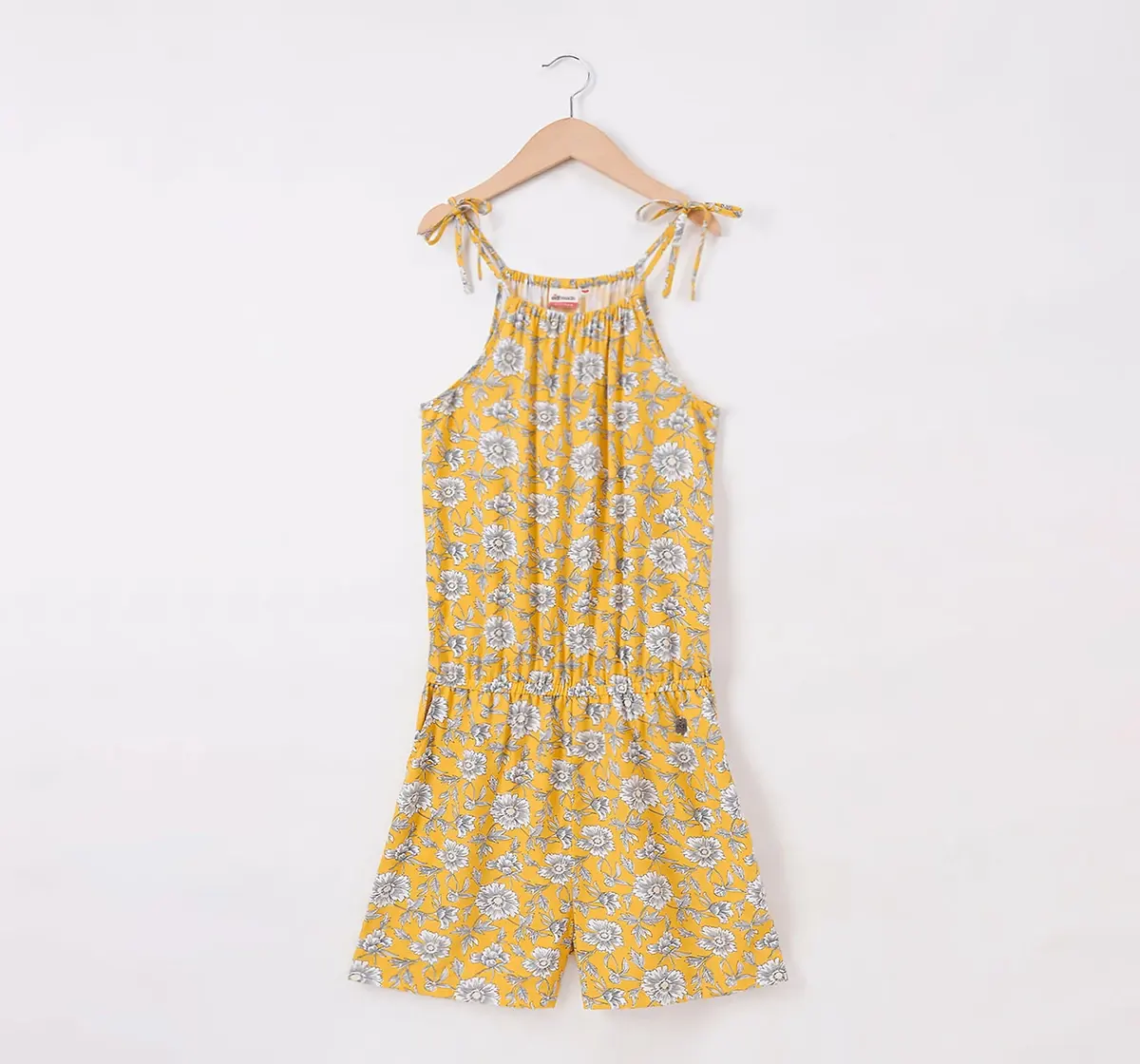 Girls Printed Jumpsuit