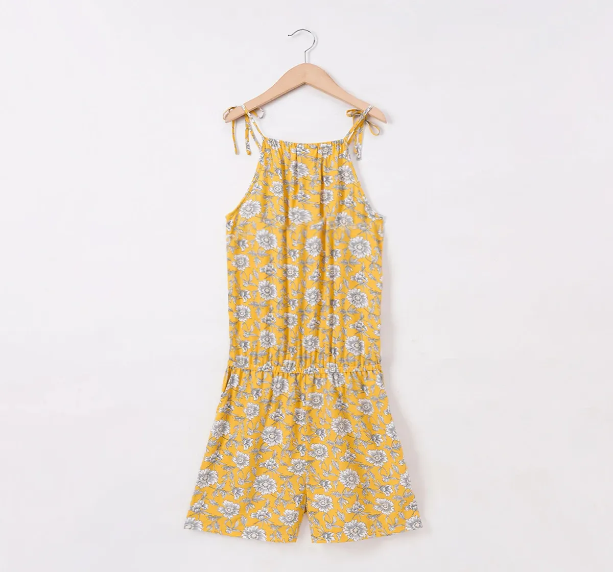 Girls Printed Jumpsuit