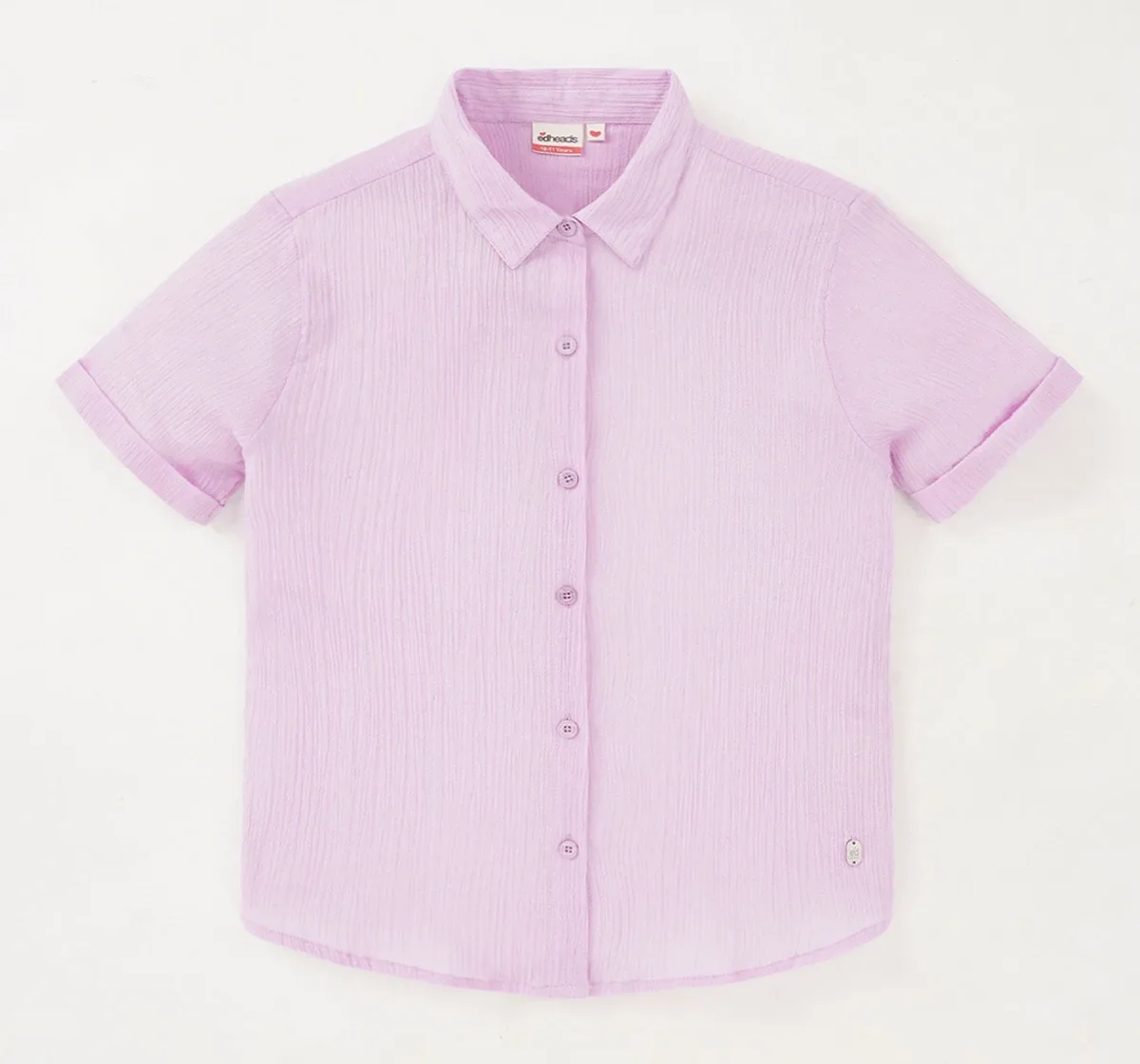 Girls Lilac Solid Top