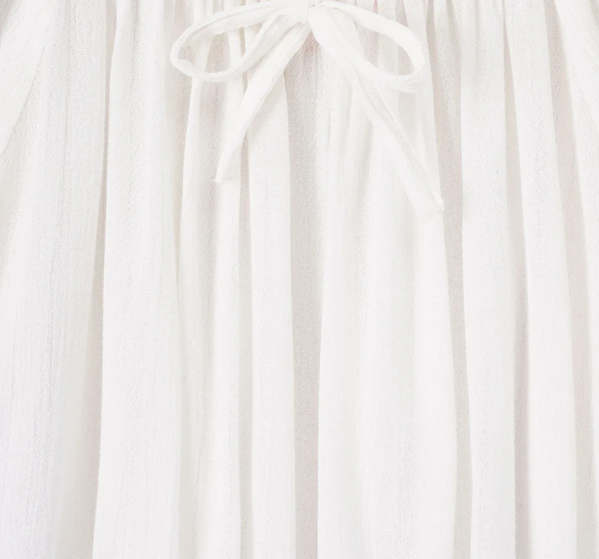 Girls Waist Length Top With Smocking