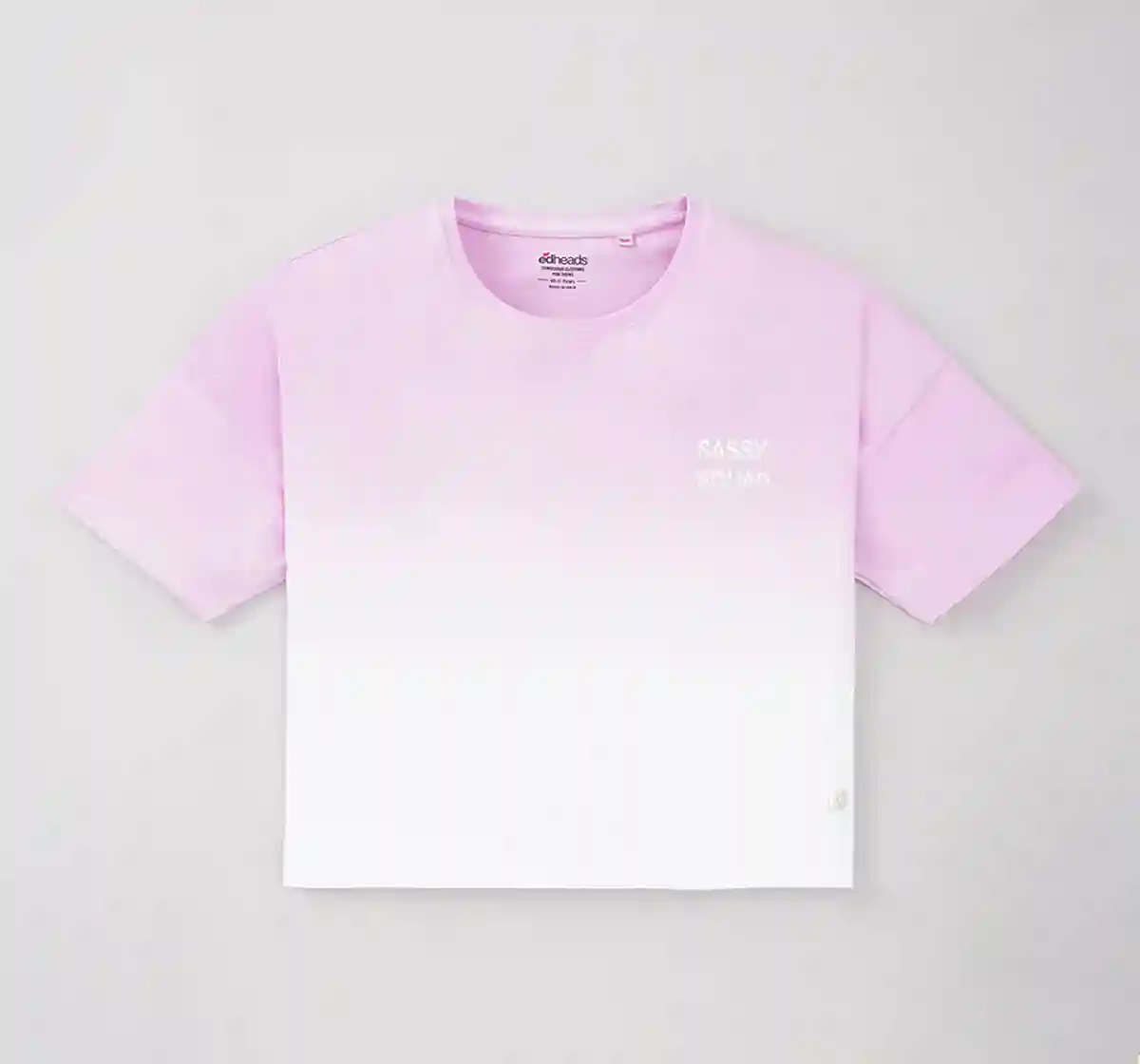 Girls Ombre Scoop Neck