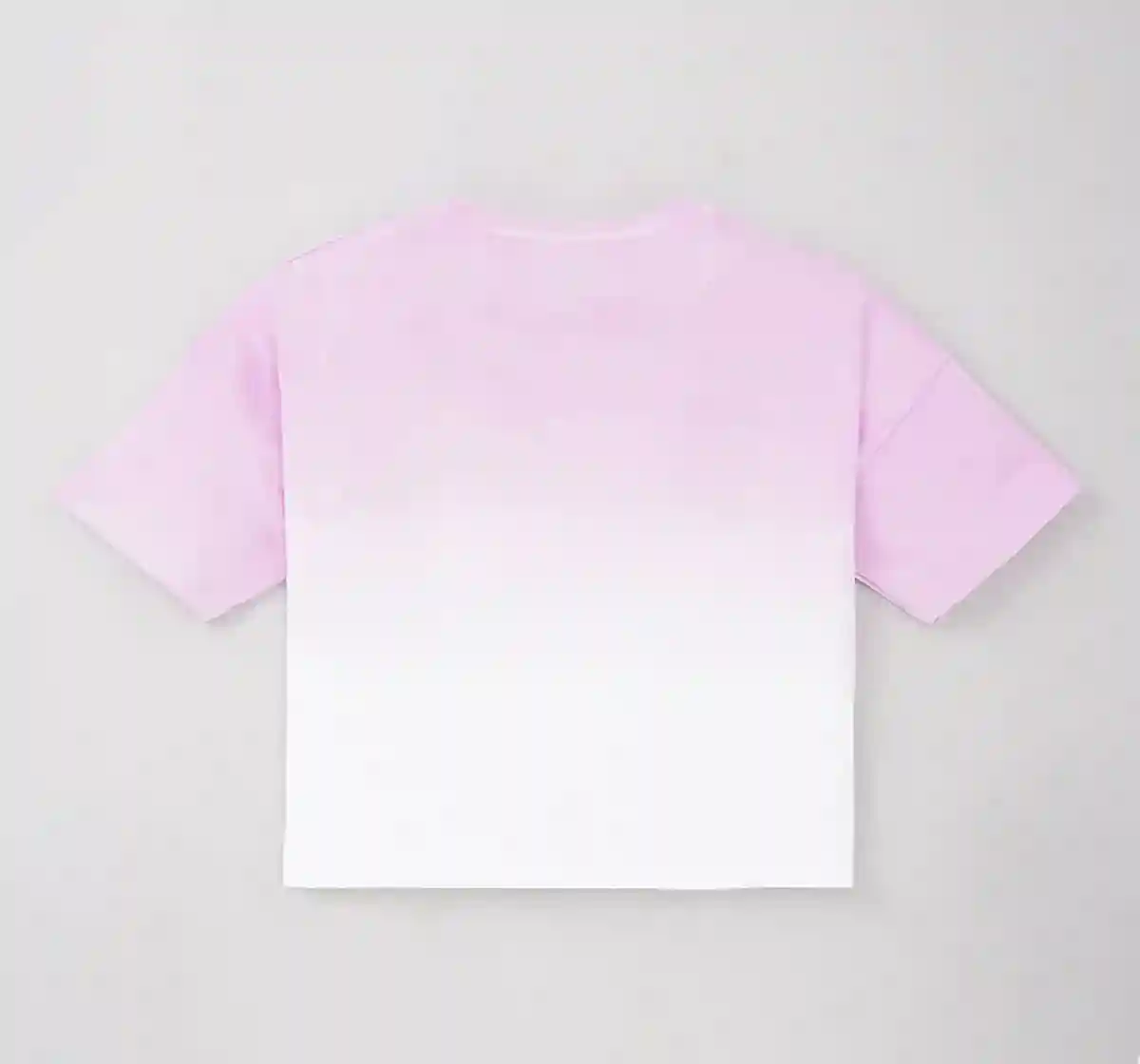 Girls Ombre Scoop Neck