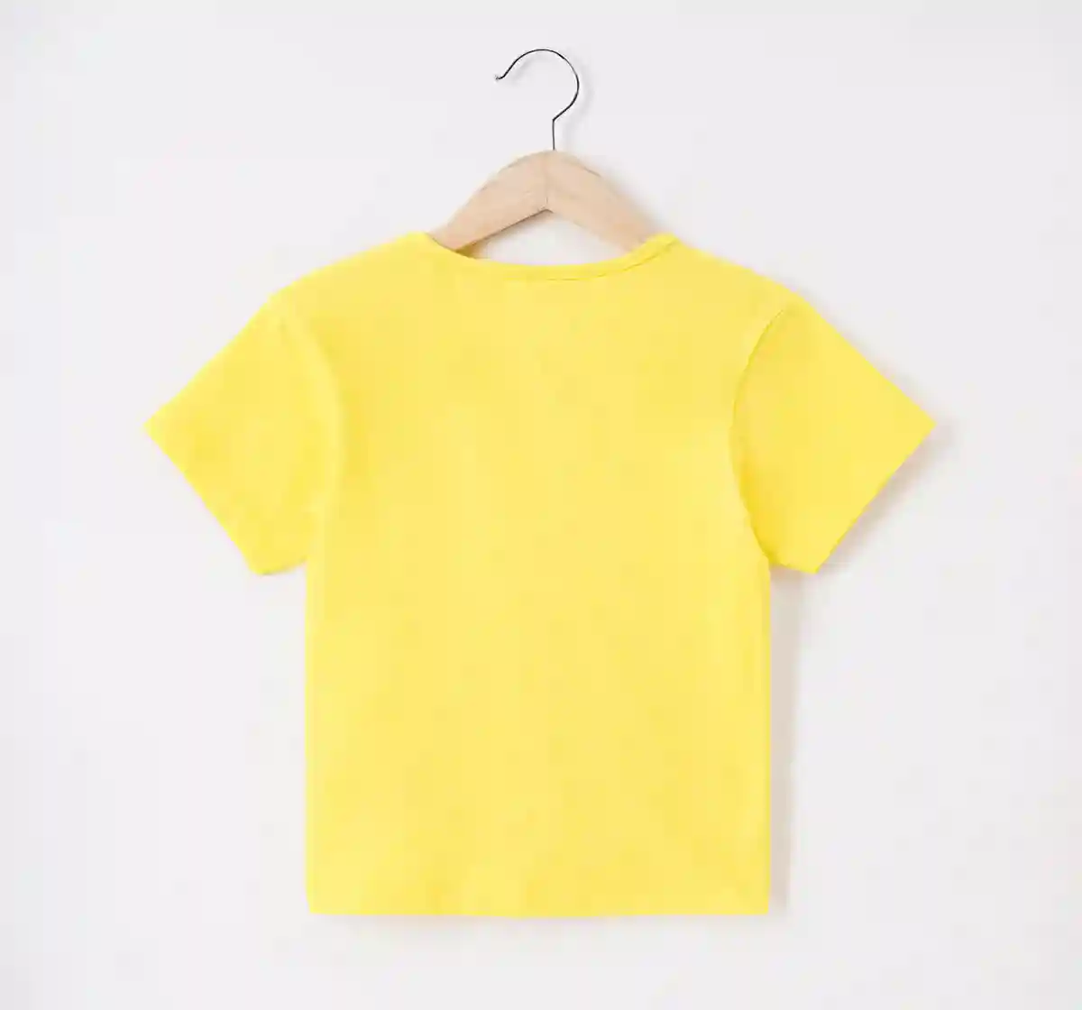 Girls Yellow Ruching T-Shirt