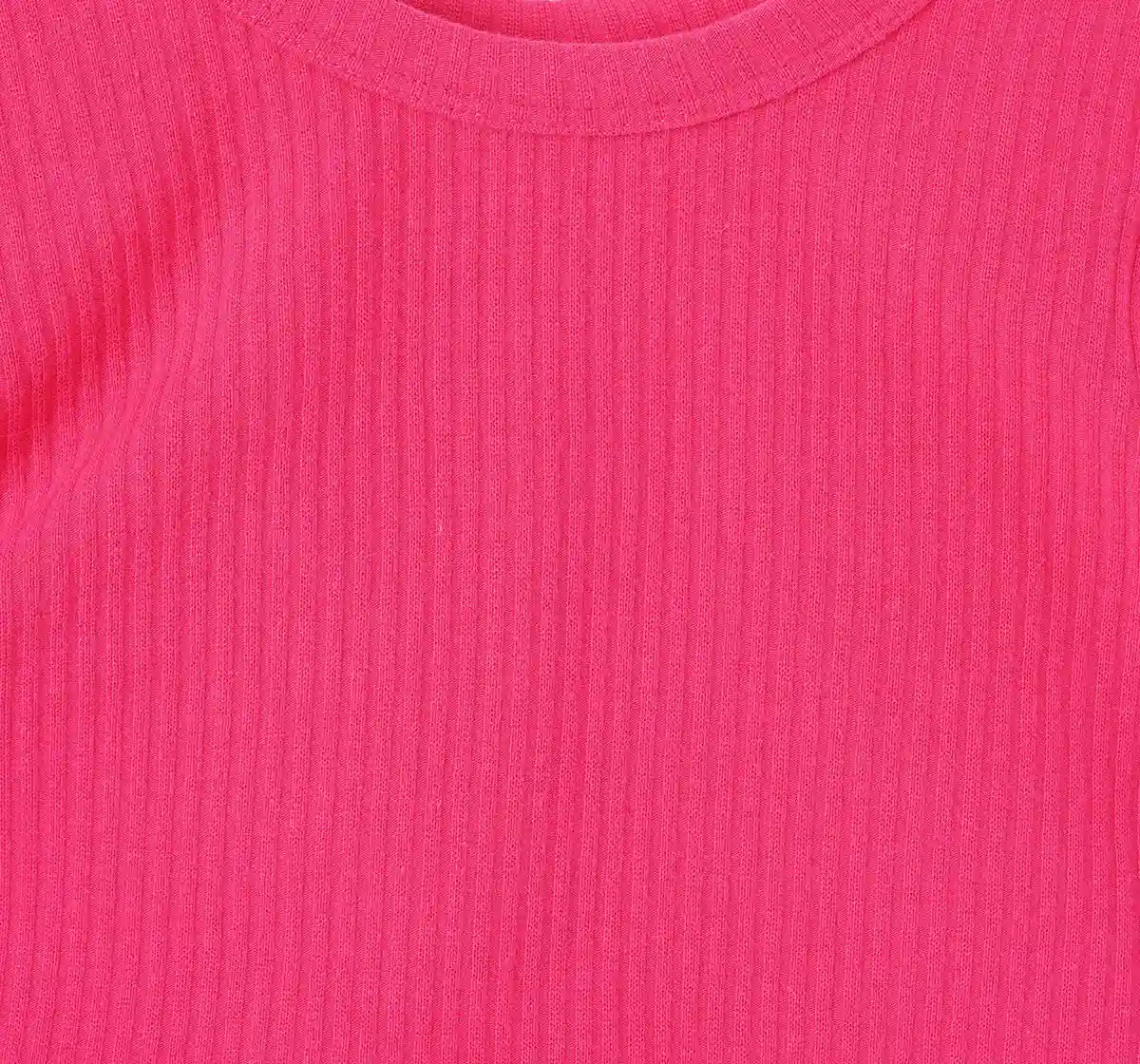 Girls Pink Ruching T-Shirt