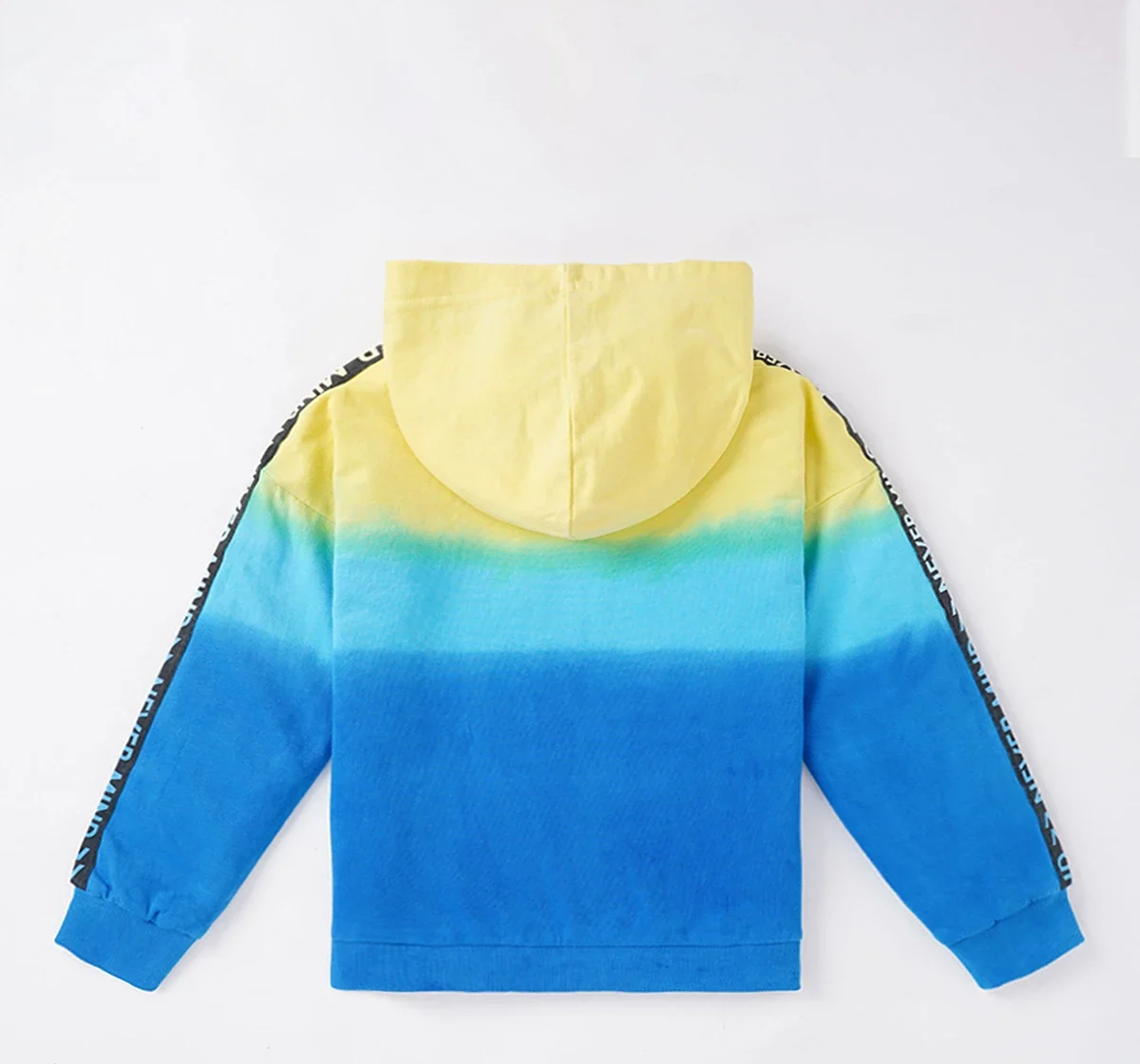 Boys Ombre Dyed Sweatshirt With Hoodie