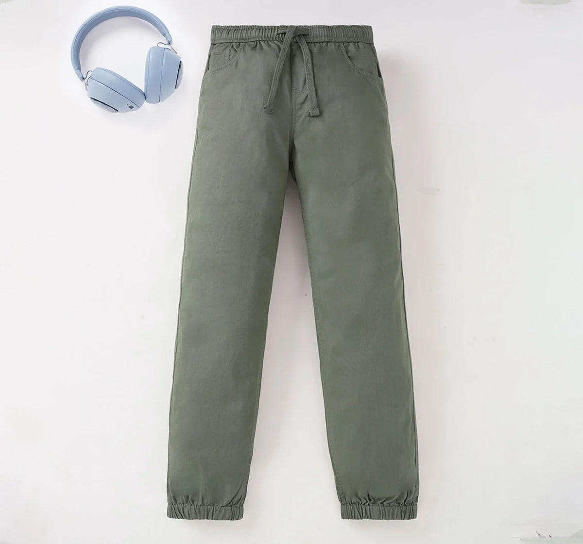 Boys Olive Jogger