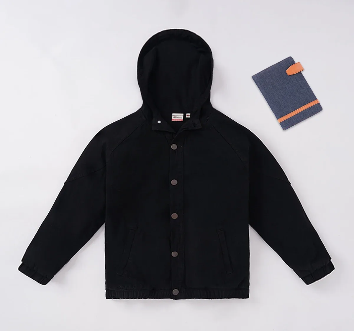 Boys Black Denim Jacket