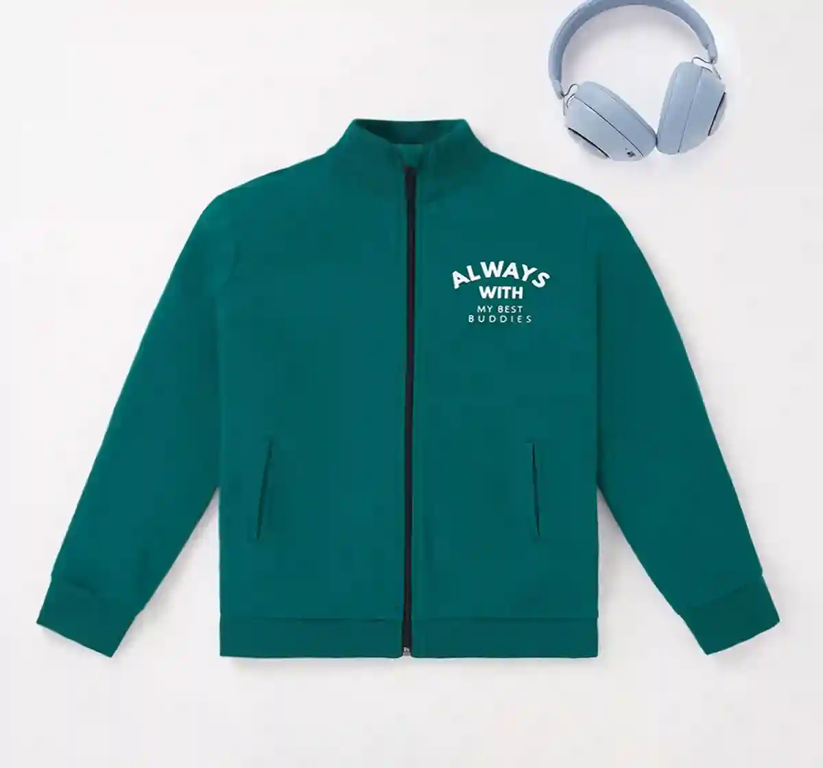 Boys Knitted Zipper Jacket