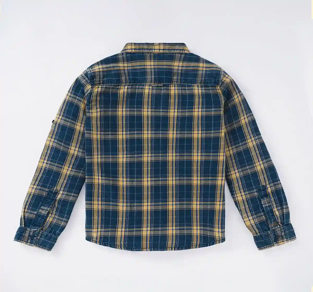 Boys Indigo Checks Shirt