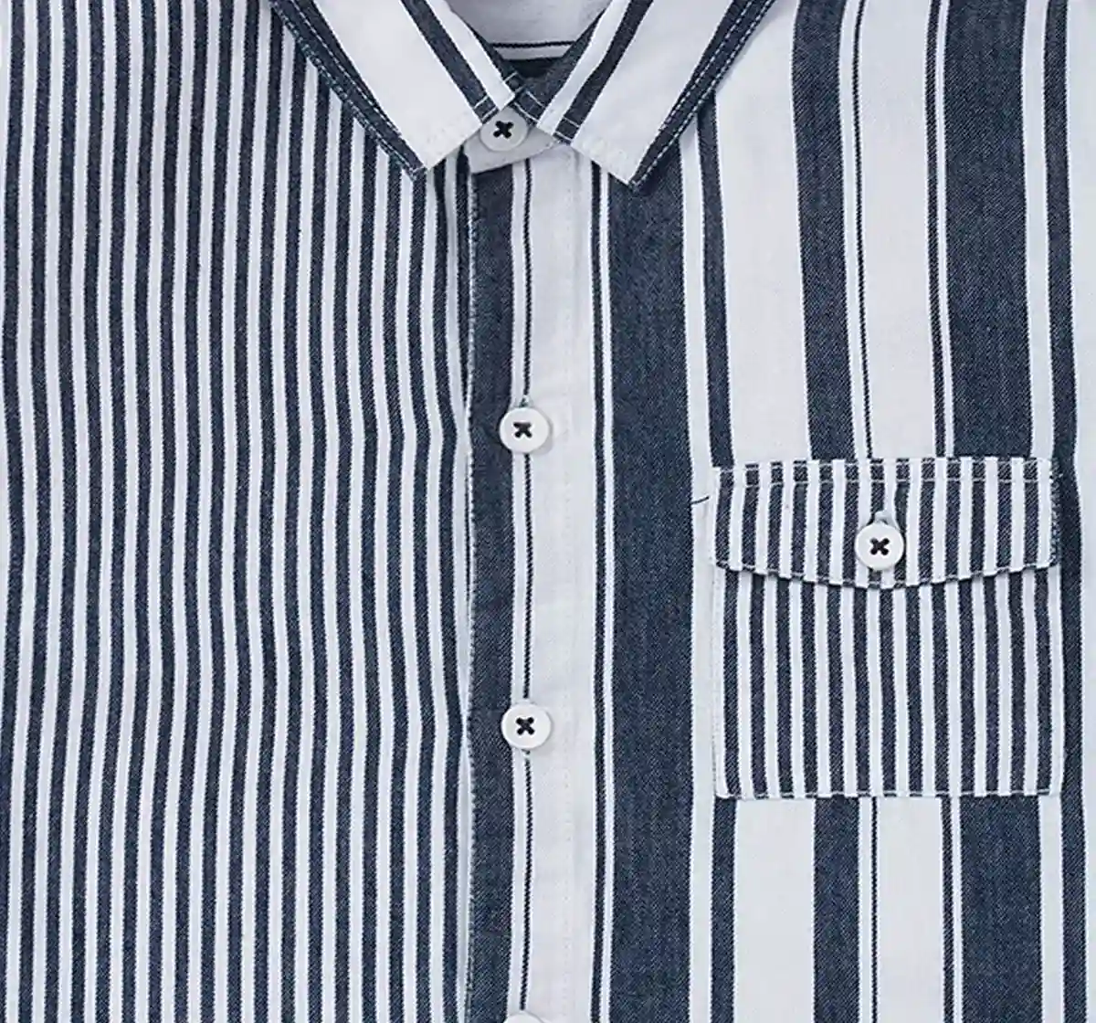 Boys Stripe Mix-N-Match Shirt