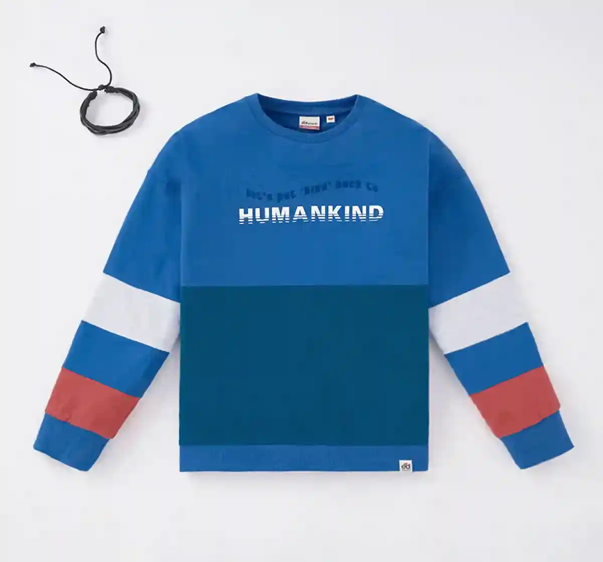 Boys Sweatshirt With Chest Print