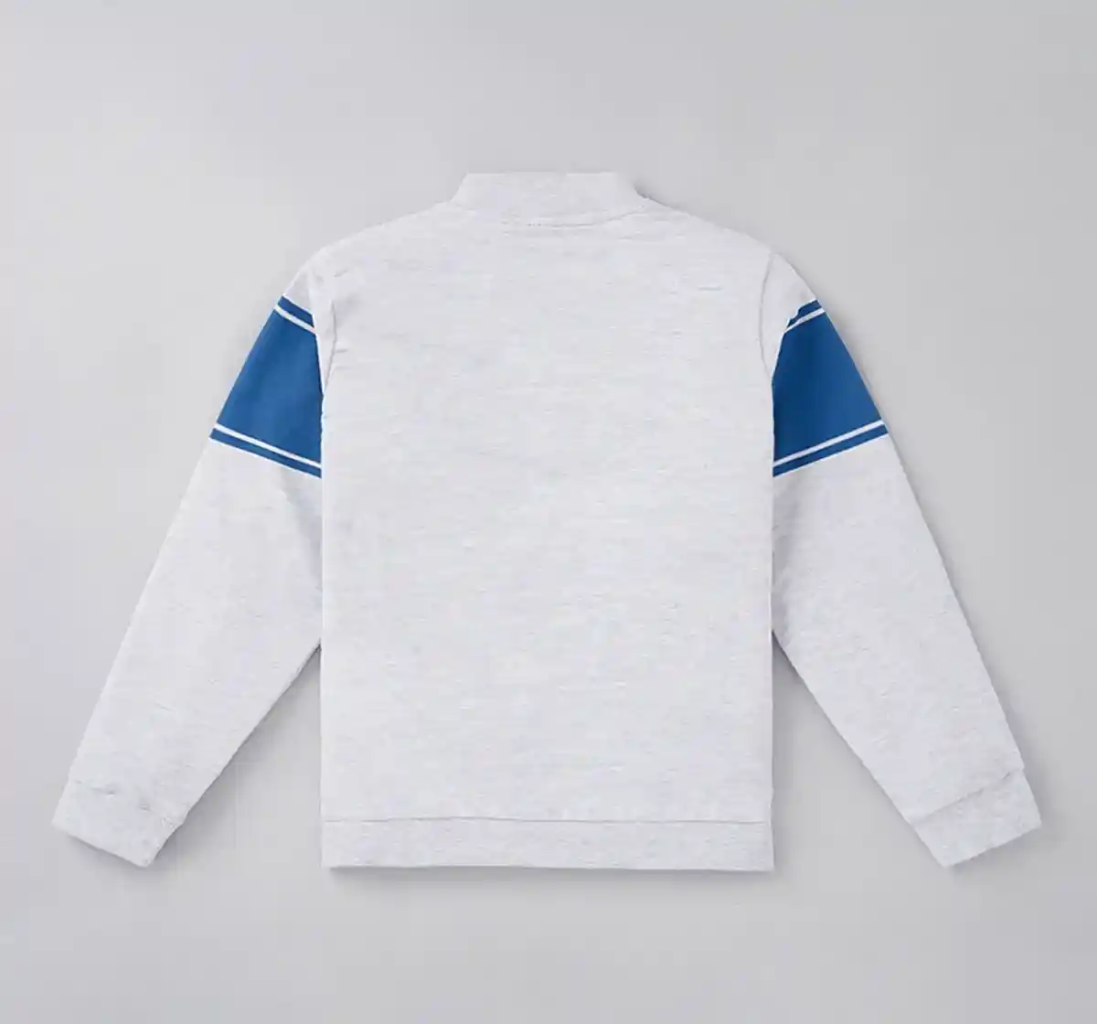 Boys Sweatshirt With Troyer Neck