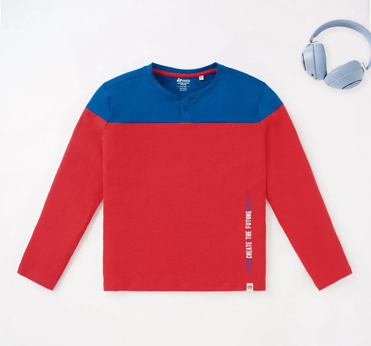 Boys Color Blocked Tee