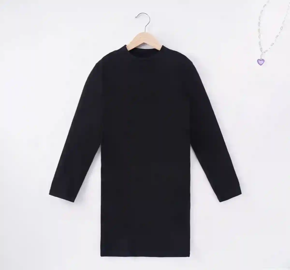 Girls Rib Knit Dress