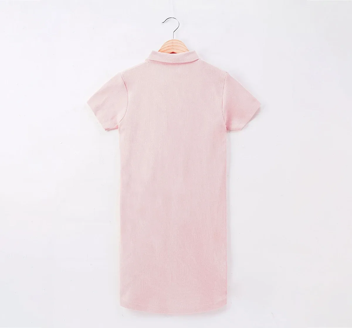 Girls Knit Collared Dress