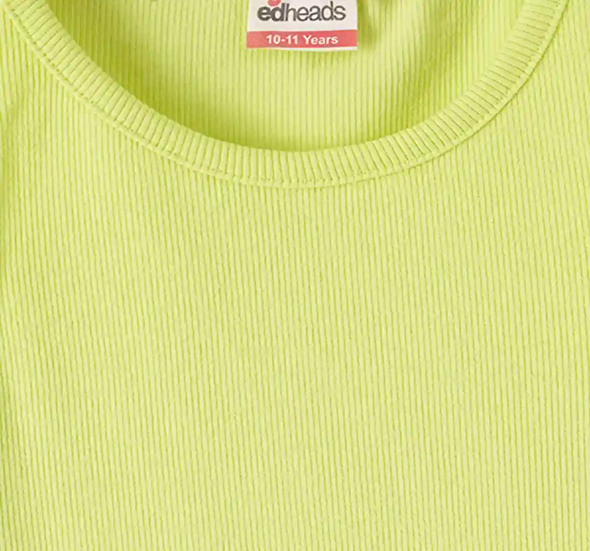 Girls Green Rib Dress