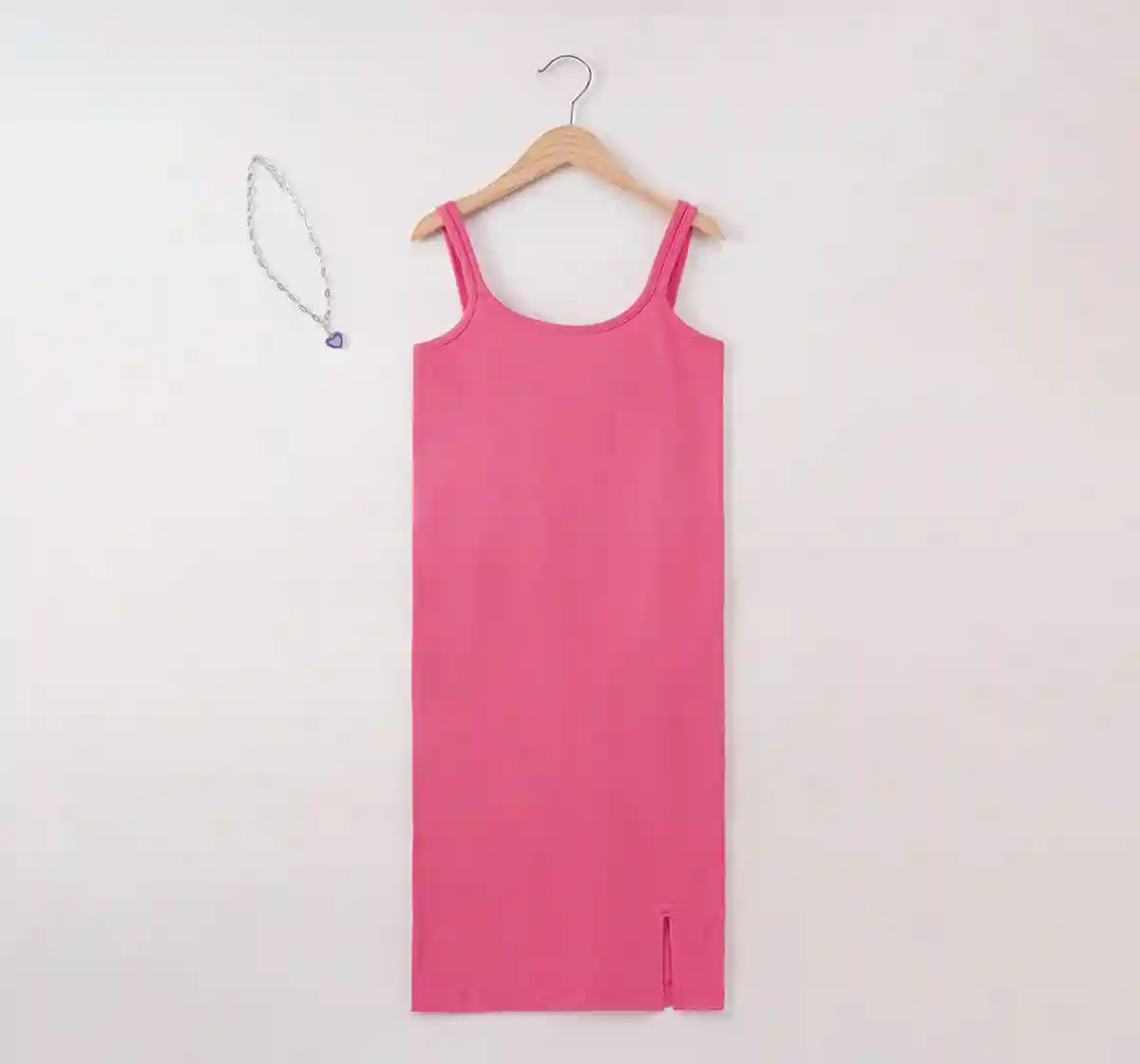 Girls Singlet Slit Dress