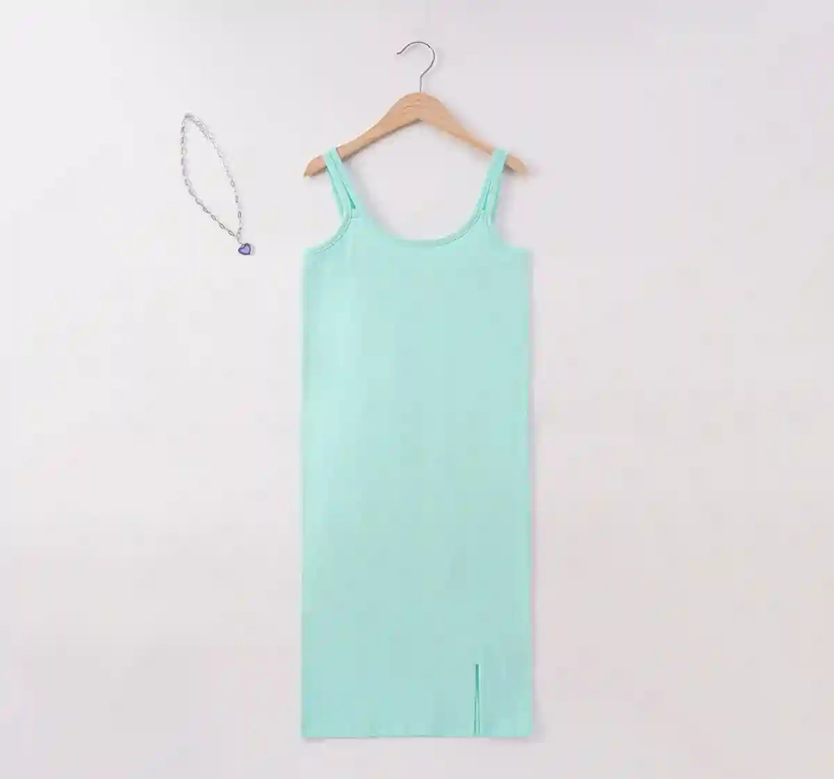 Girls Singlet Slit Dress