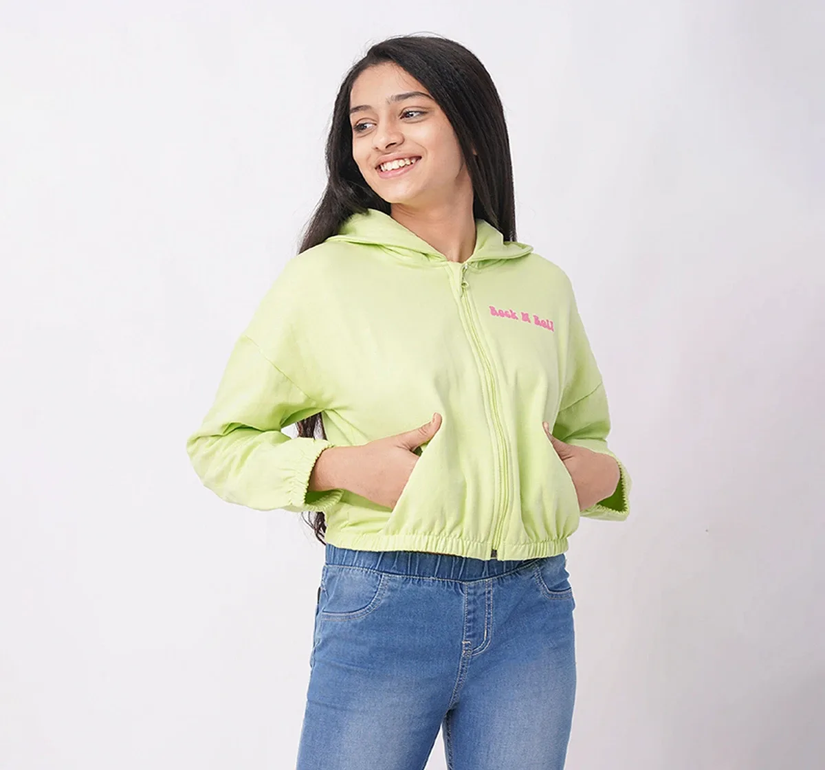 Girls Jacket With Print