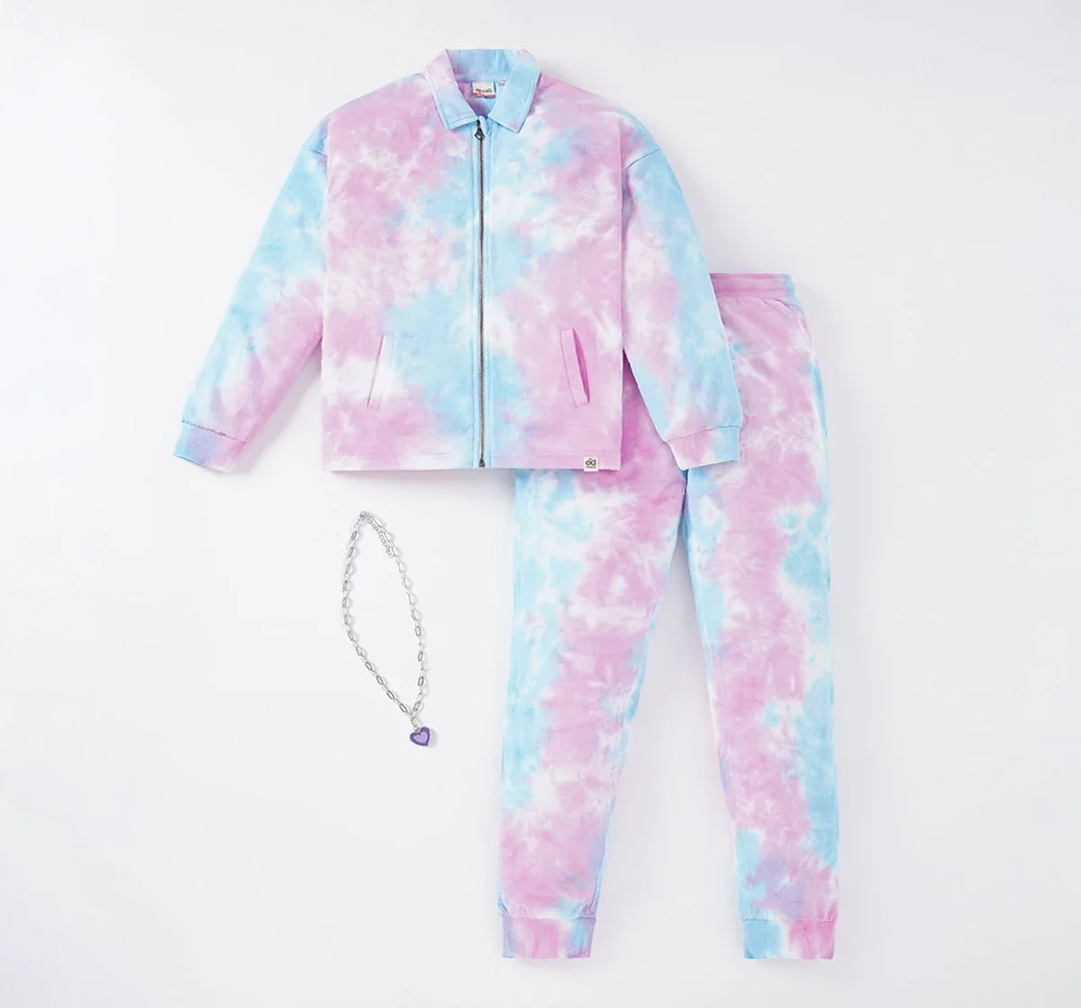 Girls Tie-N-Dye Co-Ordinate Set