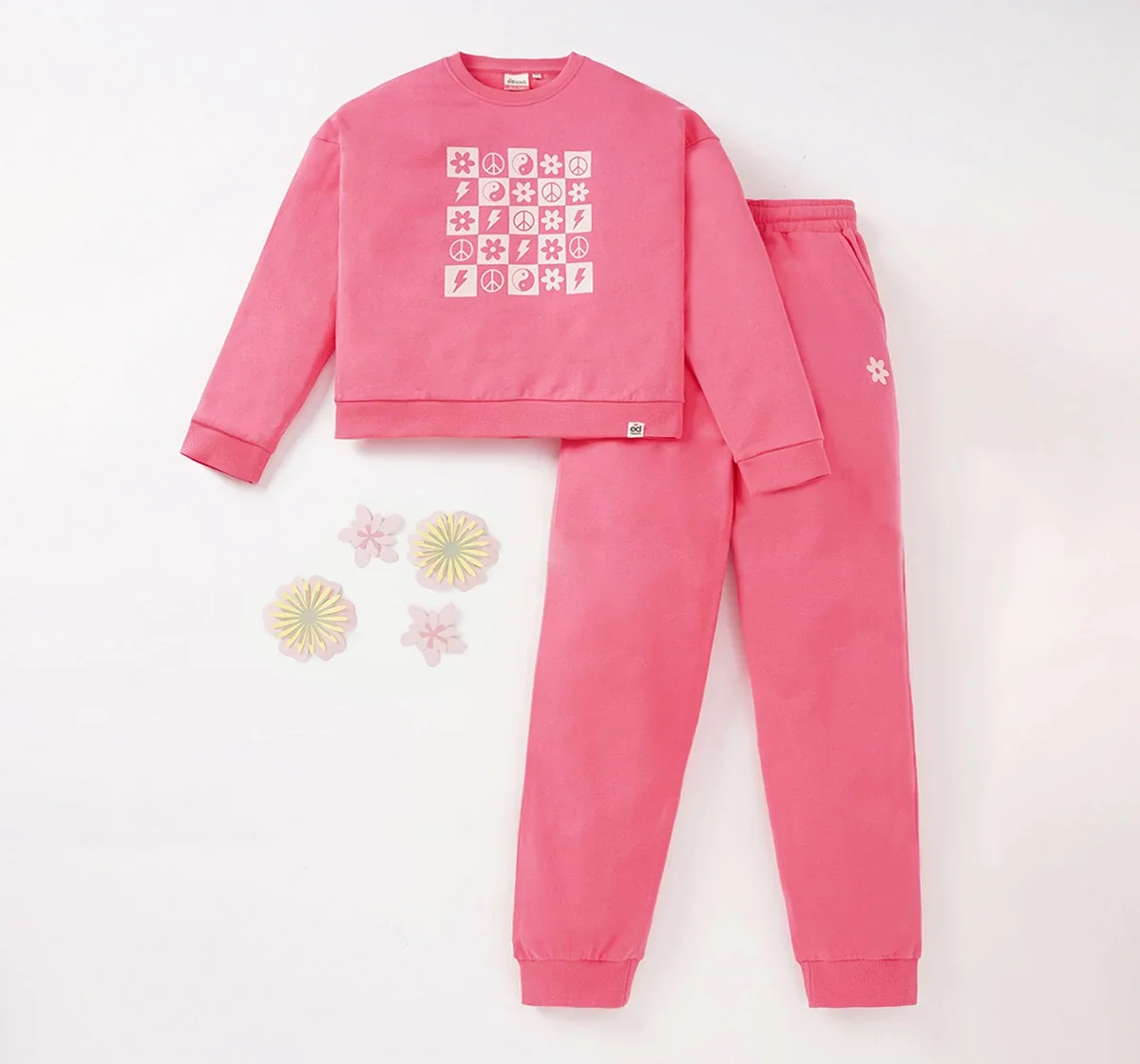 Girls Pink Co-Ordinate Set