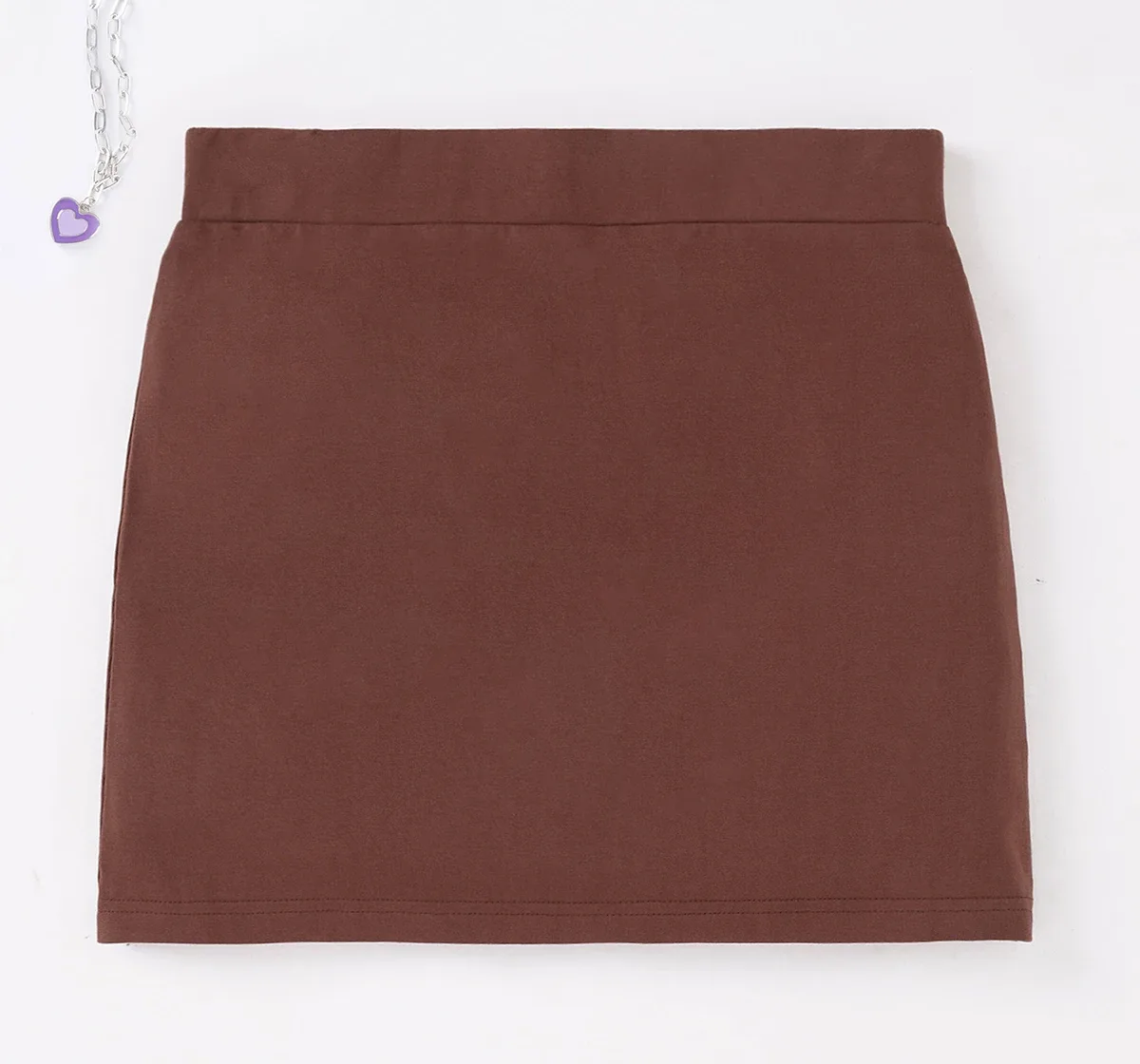 Girls Knit Short Skirt