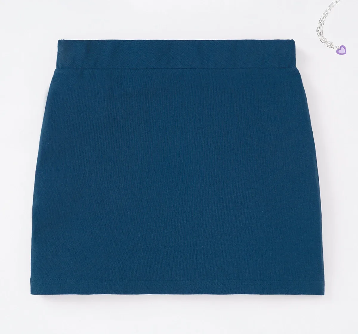 Girls Knit Short Skirt